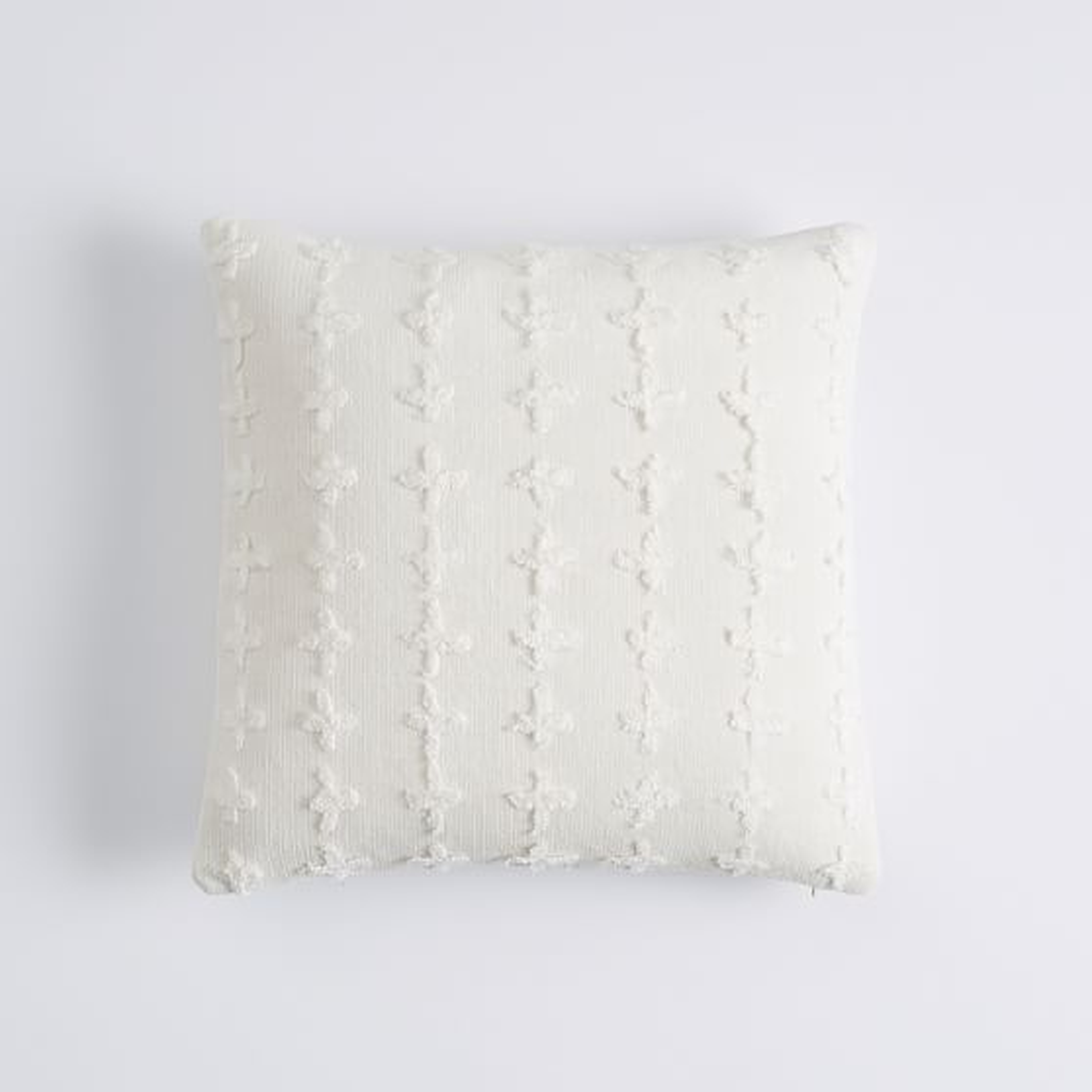 Soft Textured Pillow Cover, 18 x 18, Ivory Soft Textured Pillow Cover, 18 X 18, Ivory - Pottery Barn Teen
