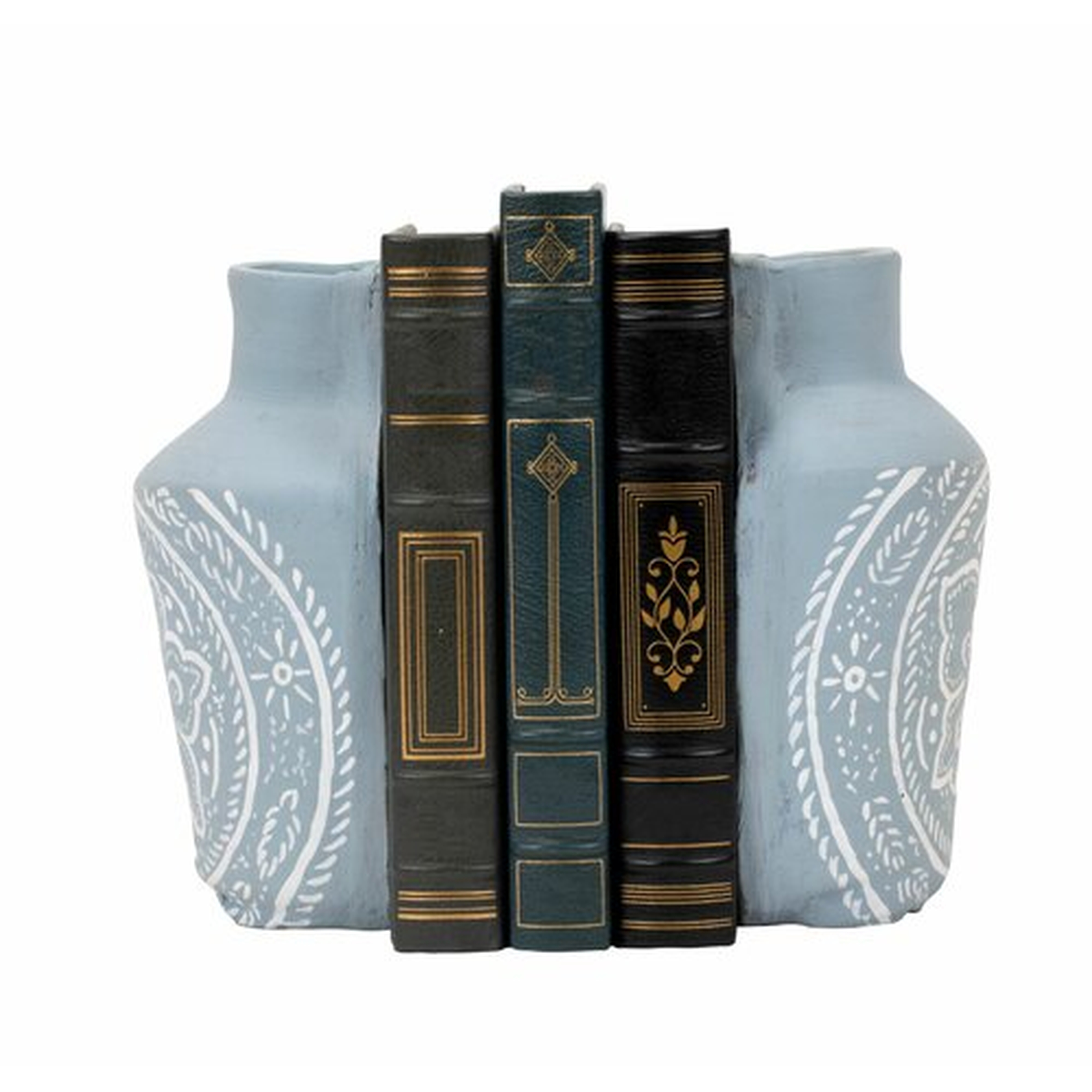 Terracotta Vase Non-skid Bookends - Wayfair