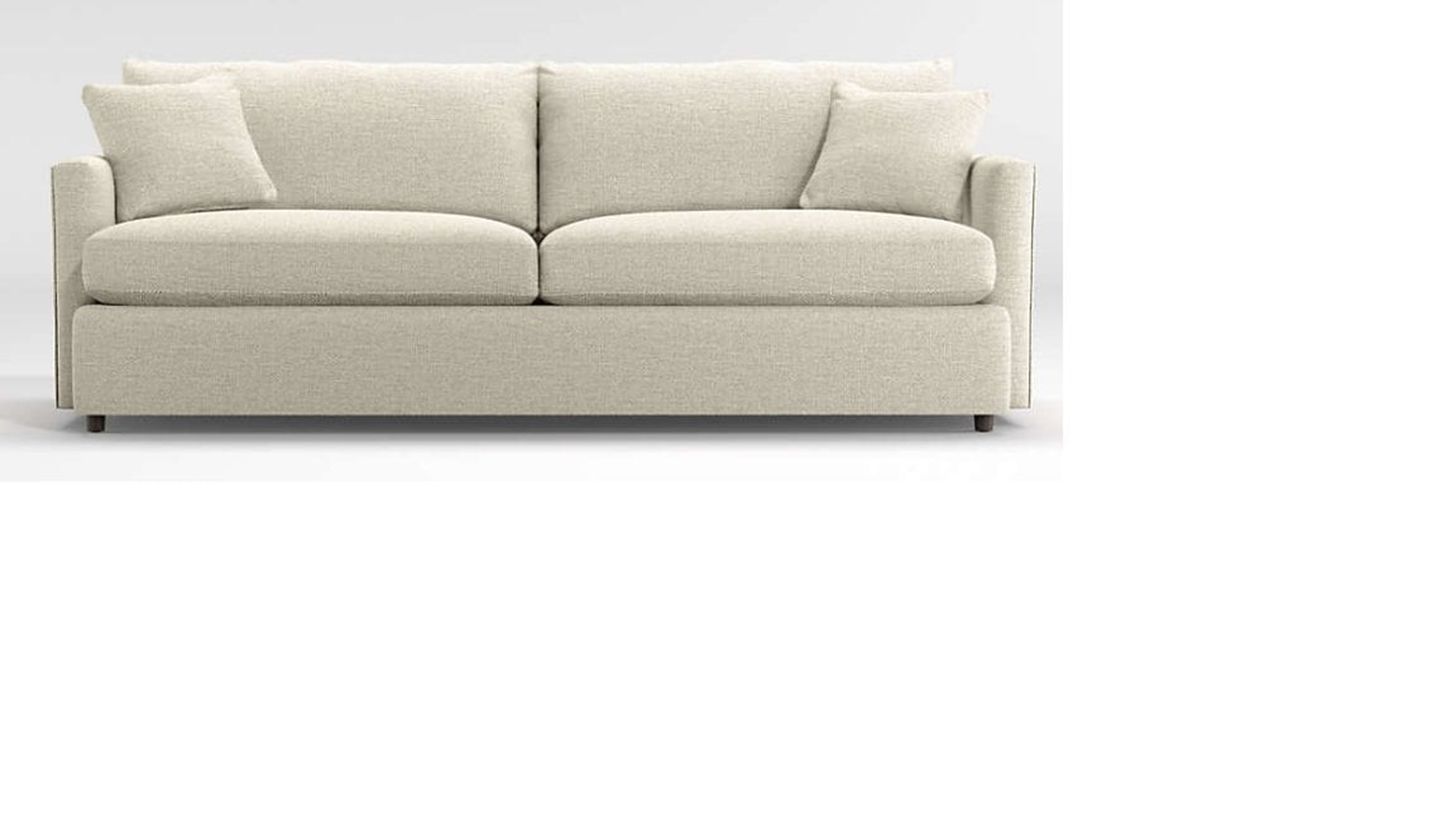 Lounge Deep 93" Sofa - Taft, Cement - Crate and Barrel