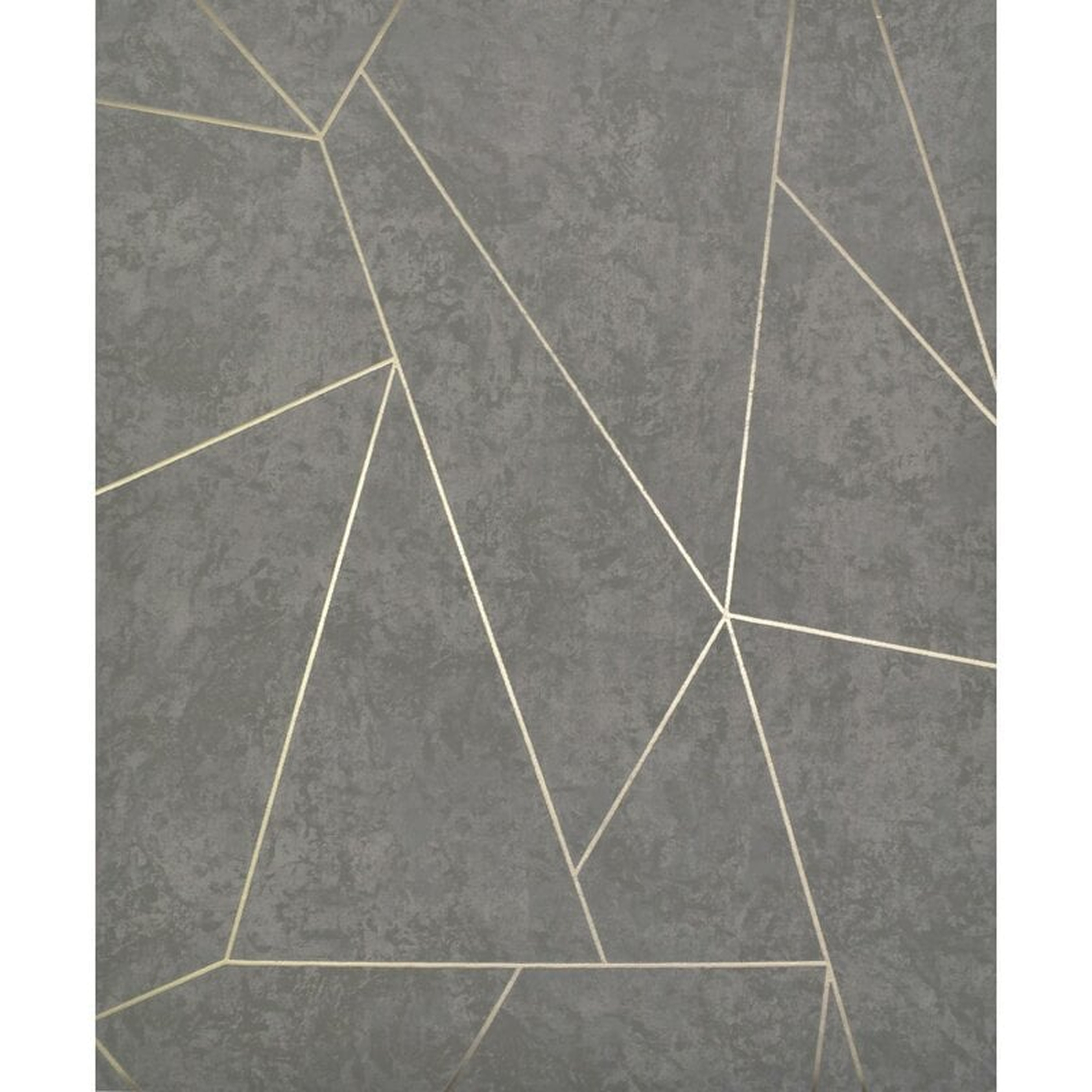 Antonia Vella Nazca 32.8' L x 20.8" W Metallic/Foiled Wallpaper Roll - Wayfair