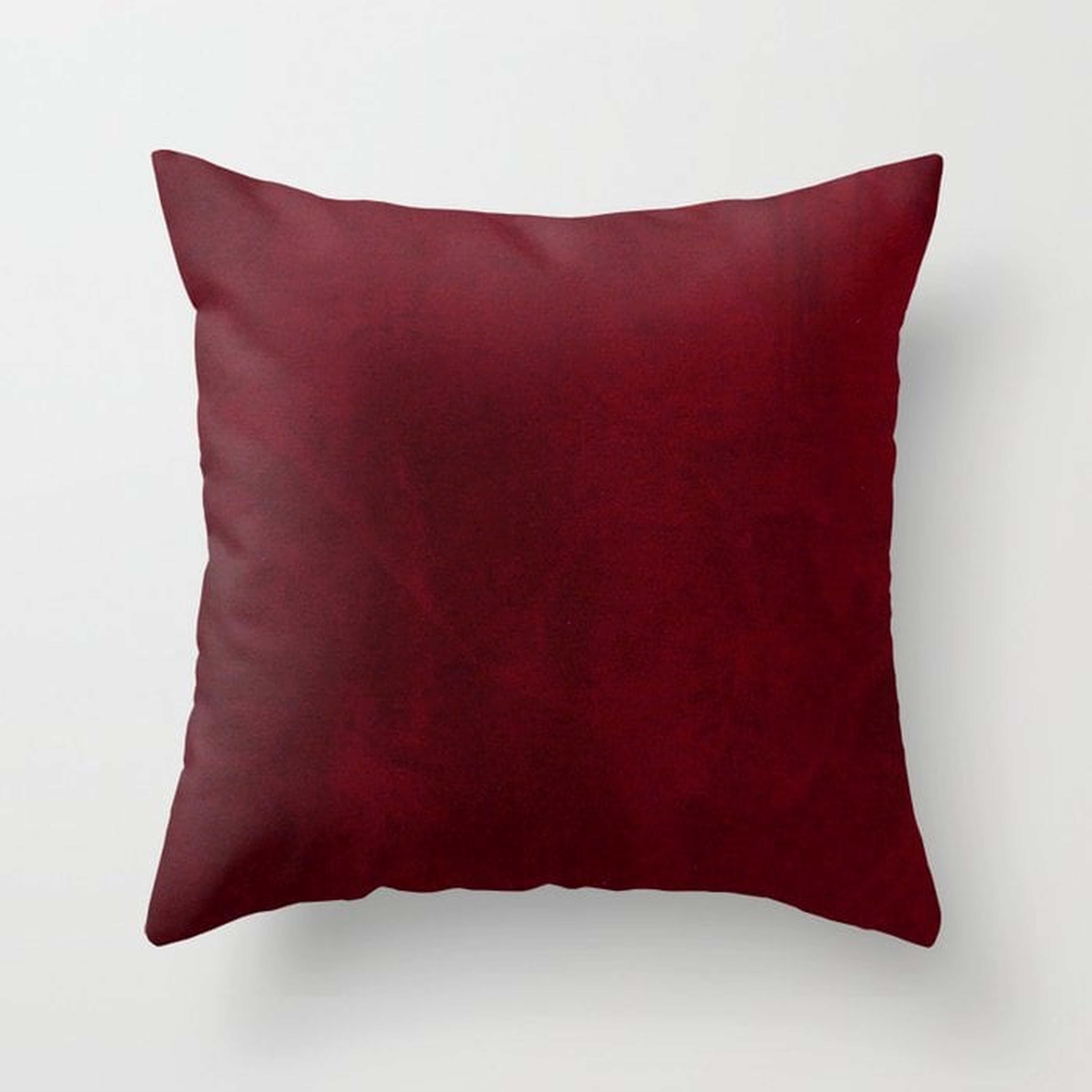 VELVET DESIGN - red, dark, burgundy Throw Pillow - Society6