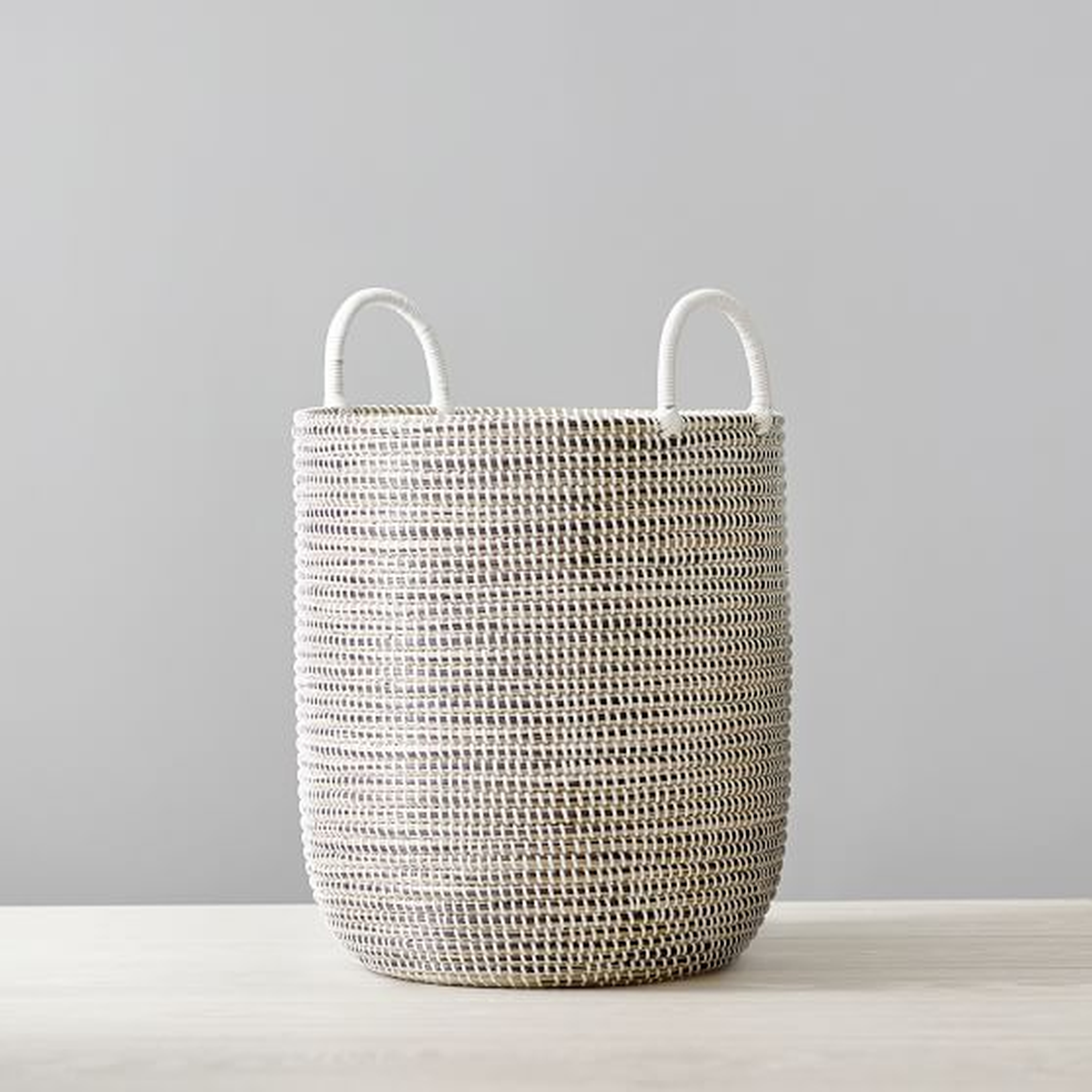 Woven Seagrass Storage Basket - Pottery Barn