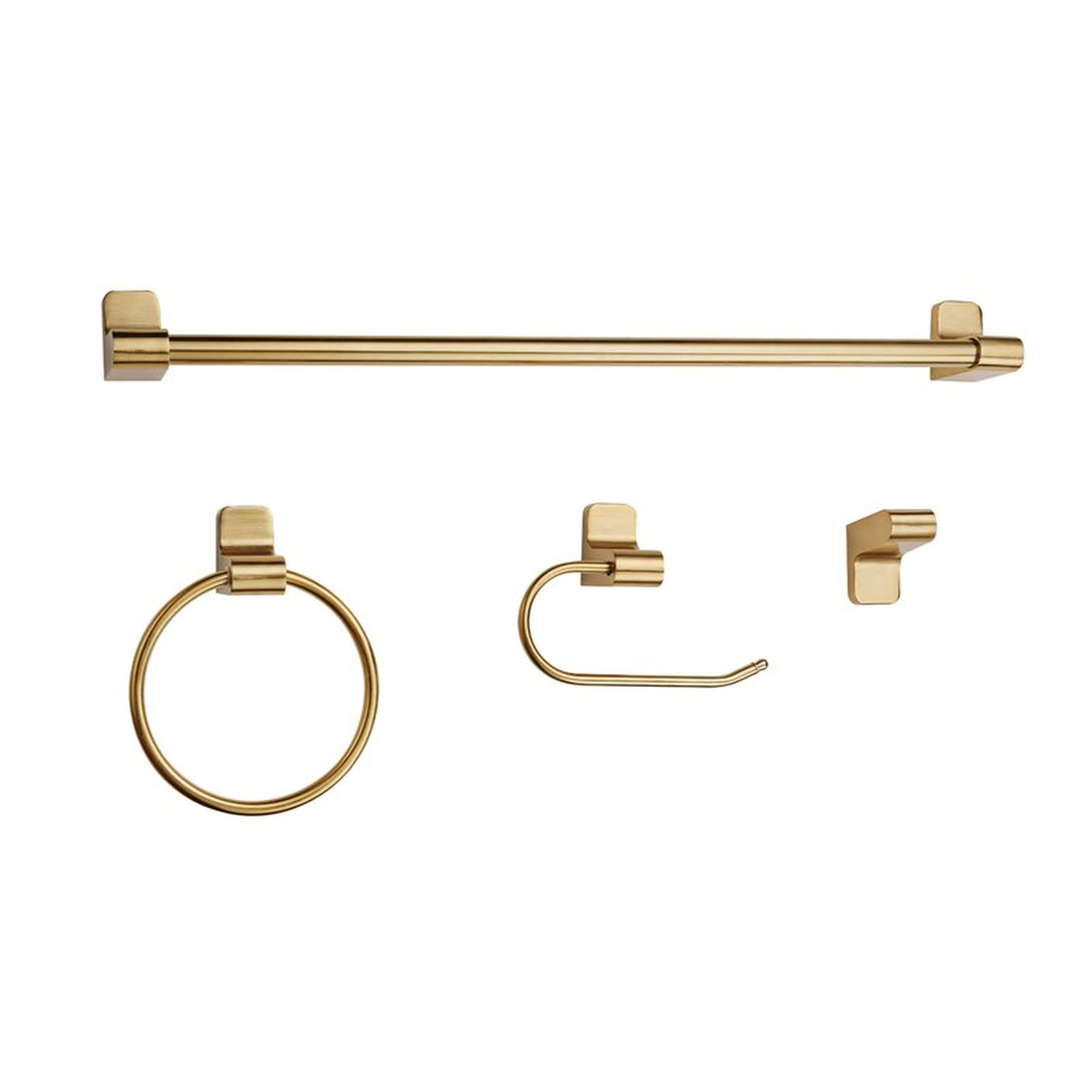 51695 Positano 4 - Piece Bathroom Hardware Set - Wayfair