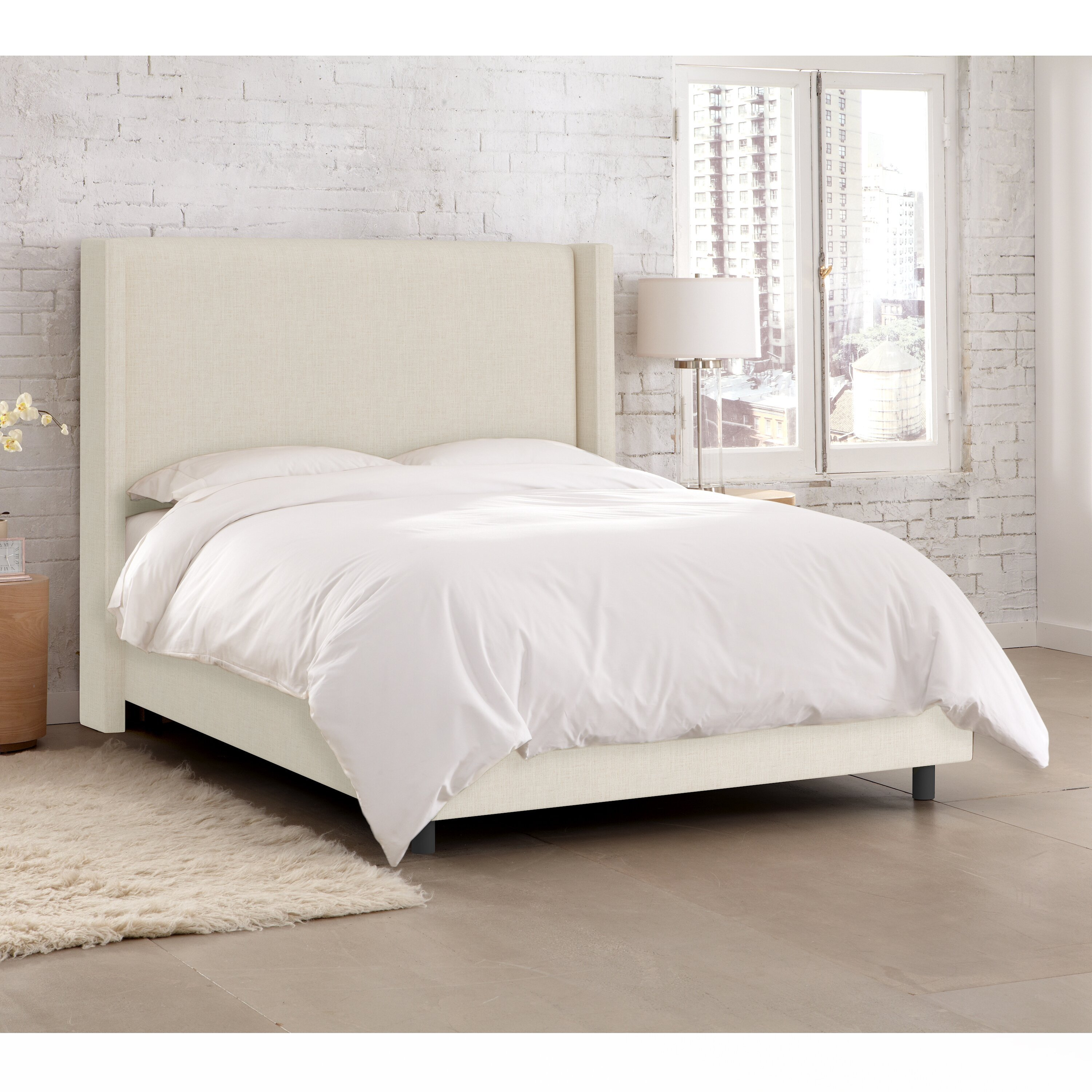 Amera Upholstered Low Profile Standard Bed - Queen - Wayfair