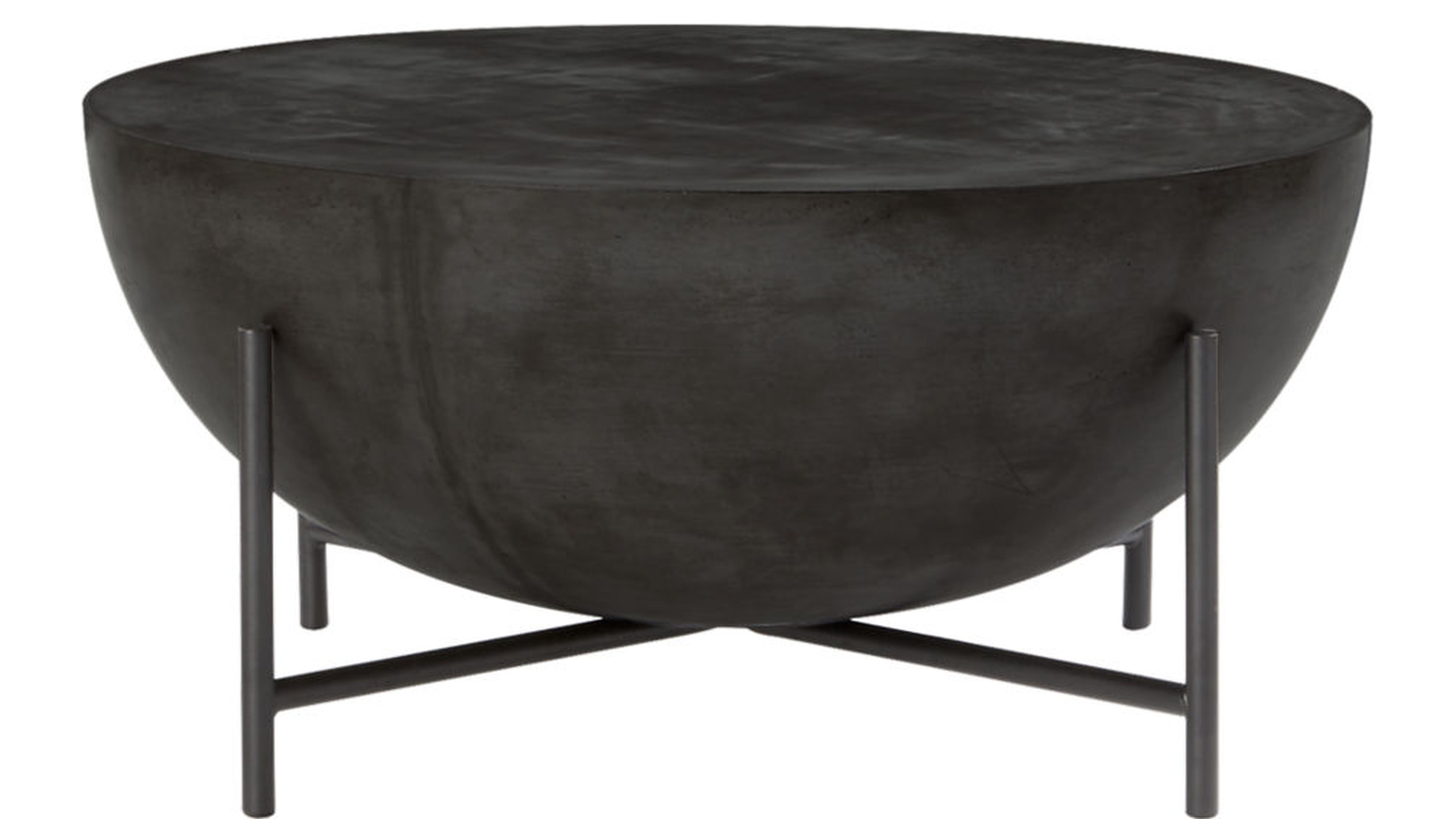 DARBUKA BLACK COFFEE TABLE (back in stock late July) - CB2