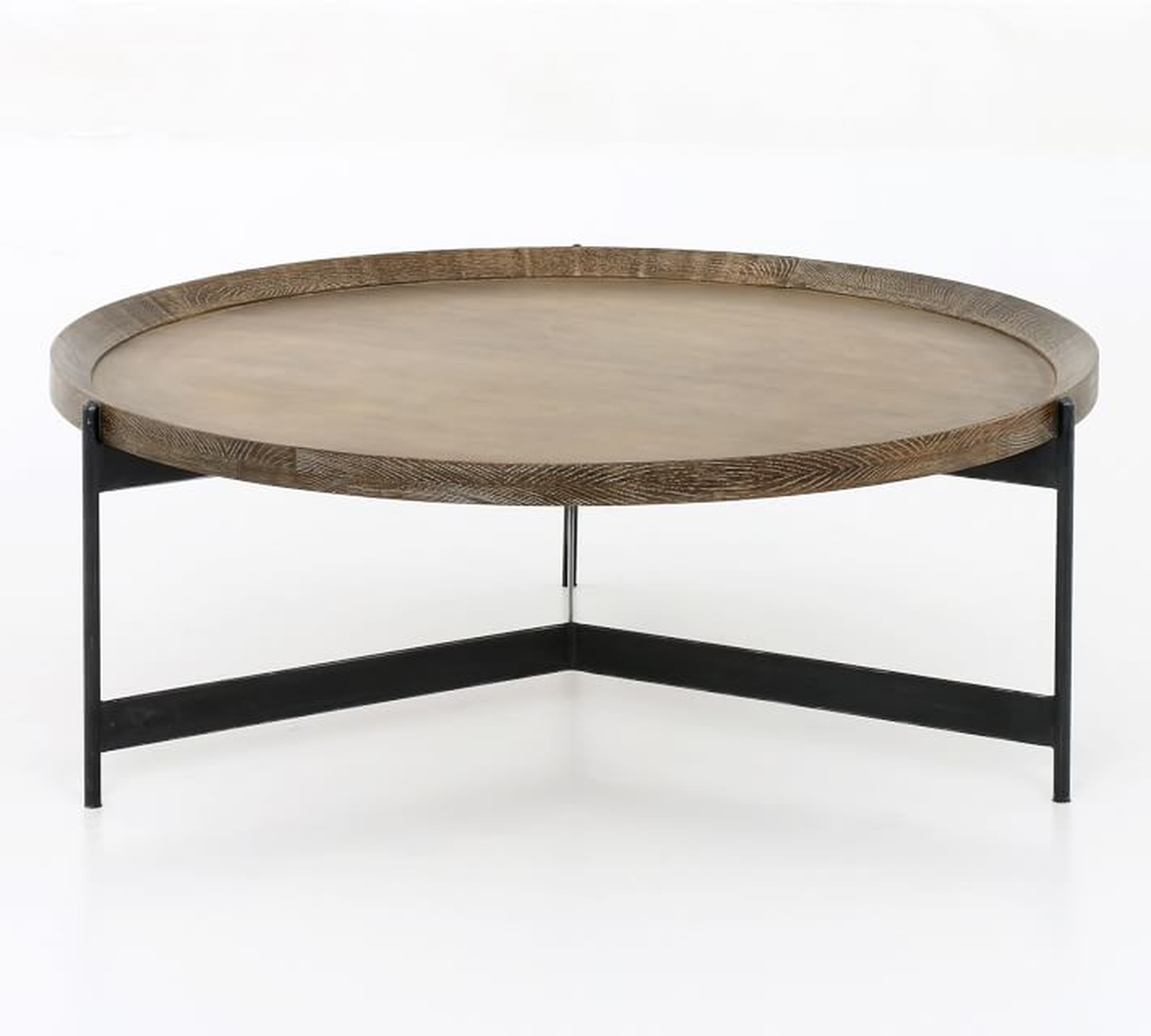 Norcross 40" Round Coffee Table - Pottery Barn