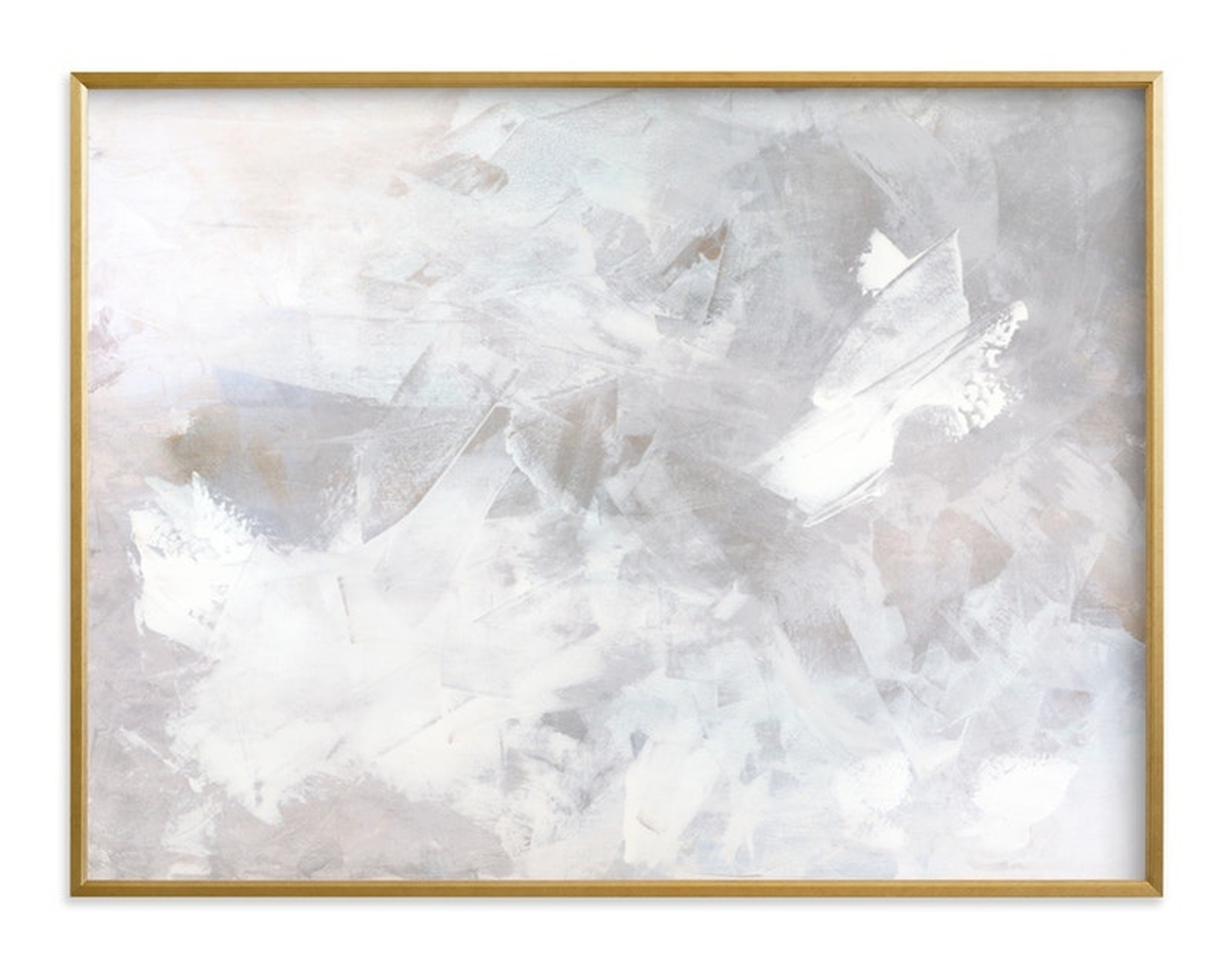 Melody in White, Art Print, 40" x 30" - Minted