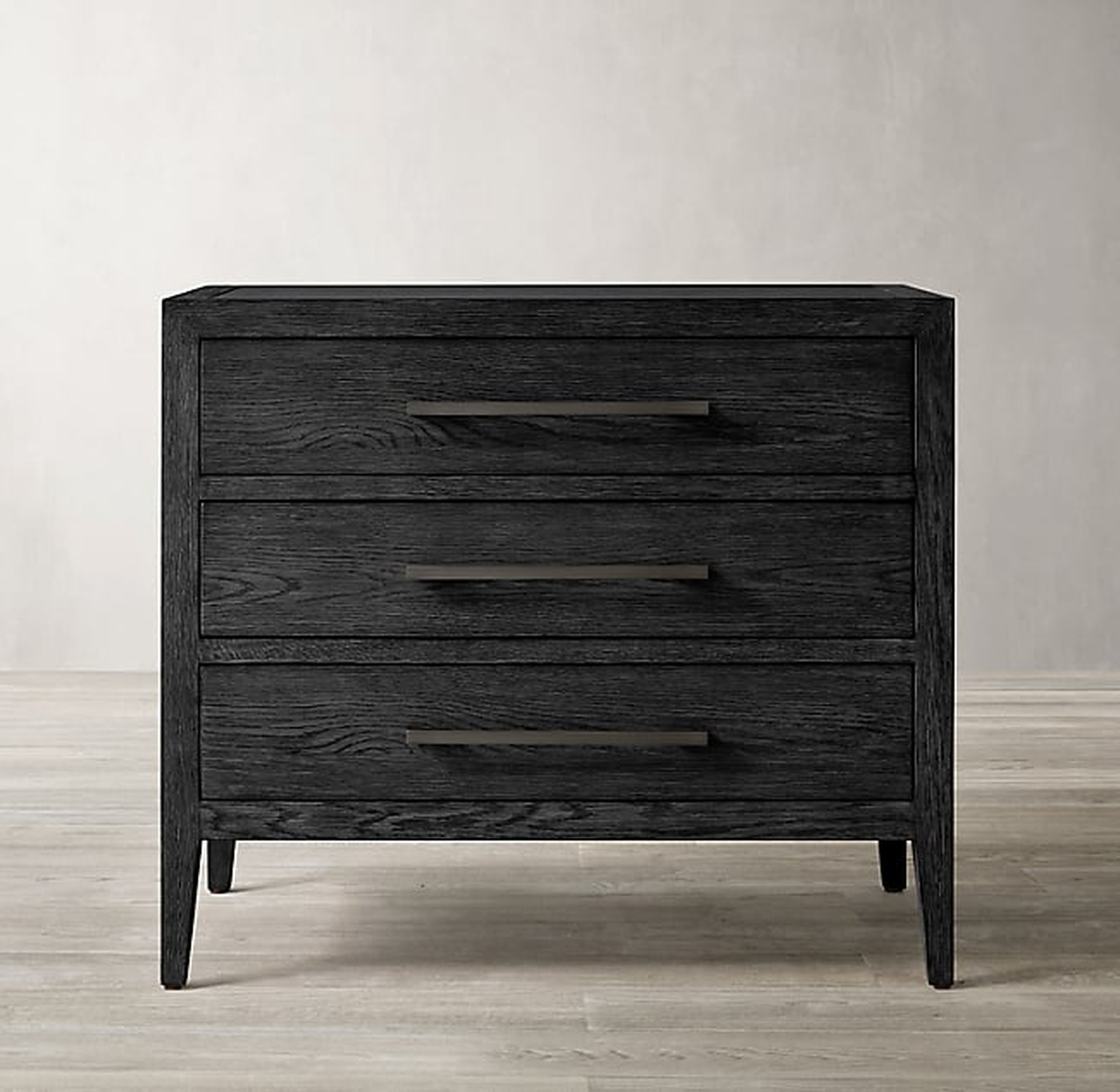 FRENCH CONTEMPORARY CLOSED NIGHTSTAND 26" - RH