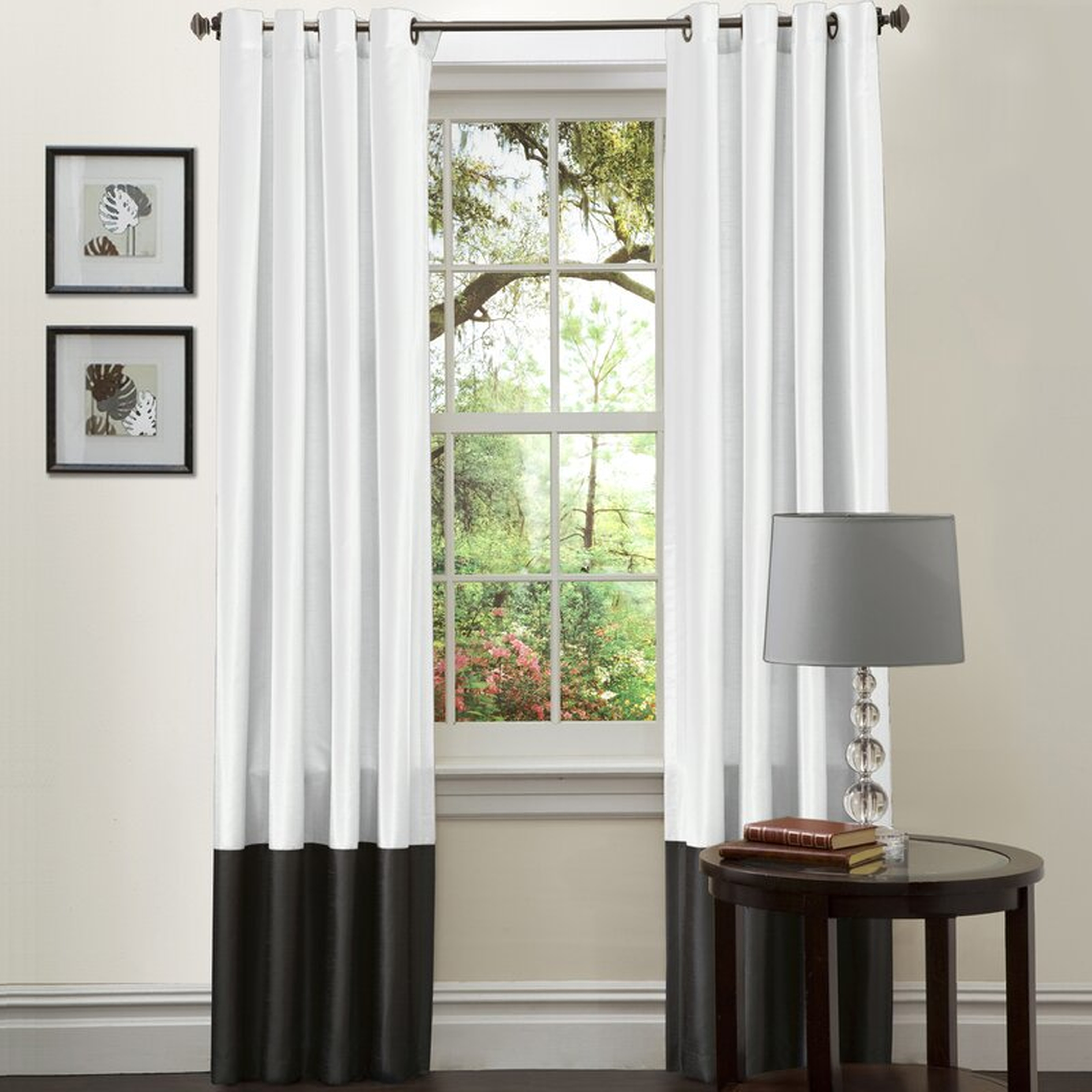Riemer Solid Grommet Curtain Panels (Set of 2) - AllModern