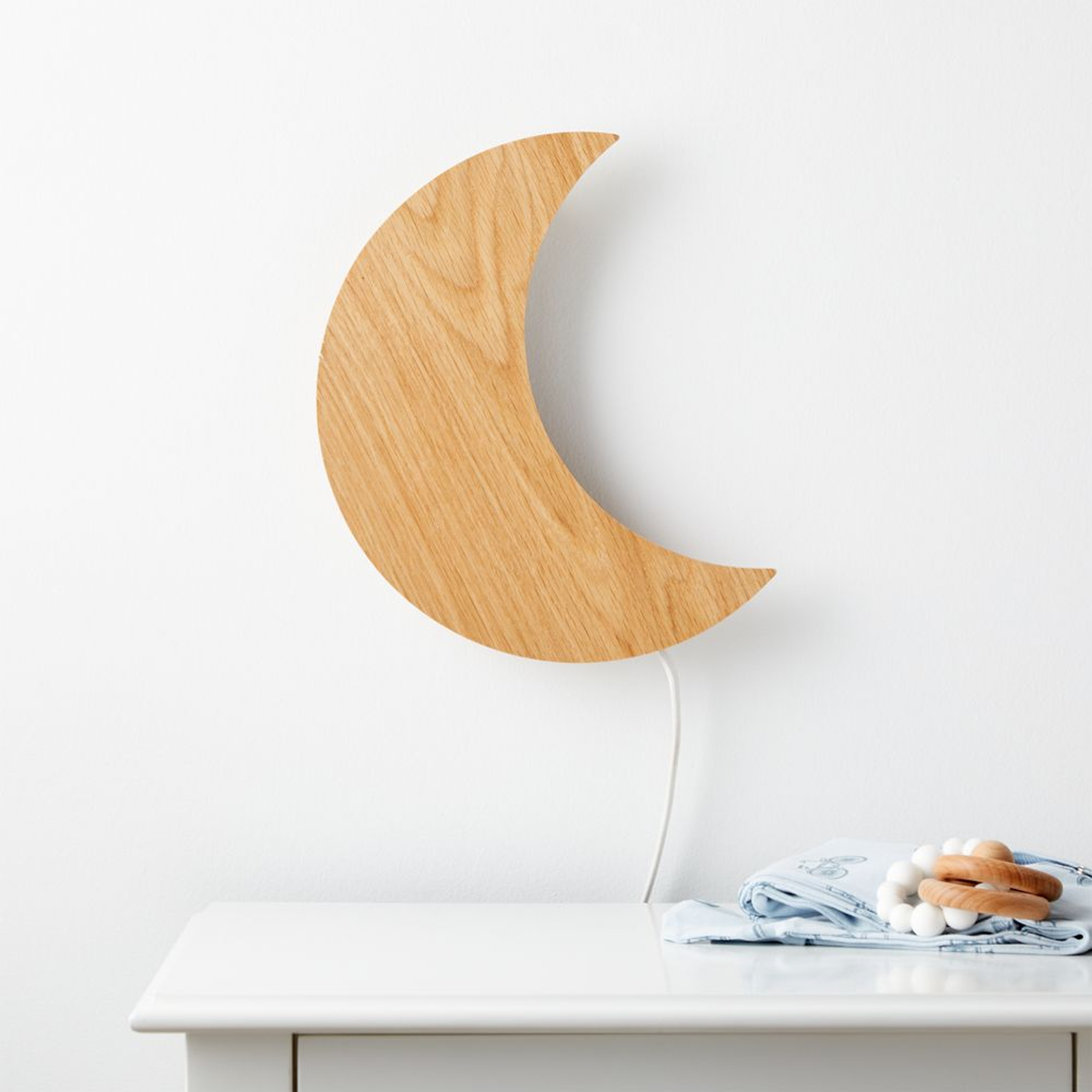 Crescent Moon Wall Night Light - Crate and Barrel