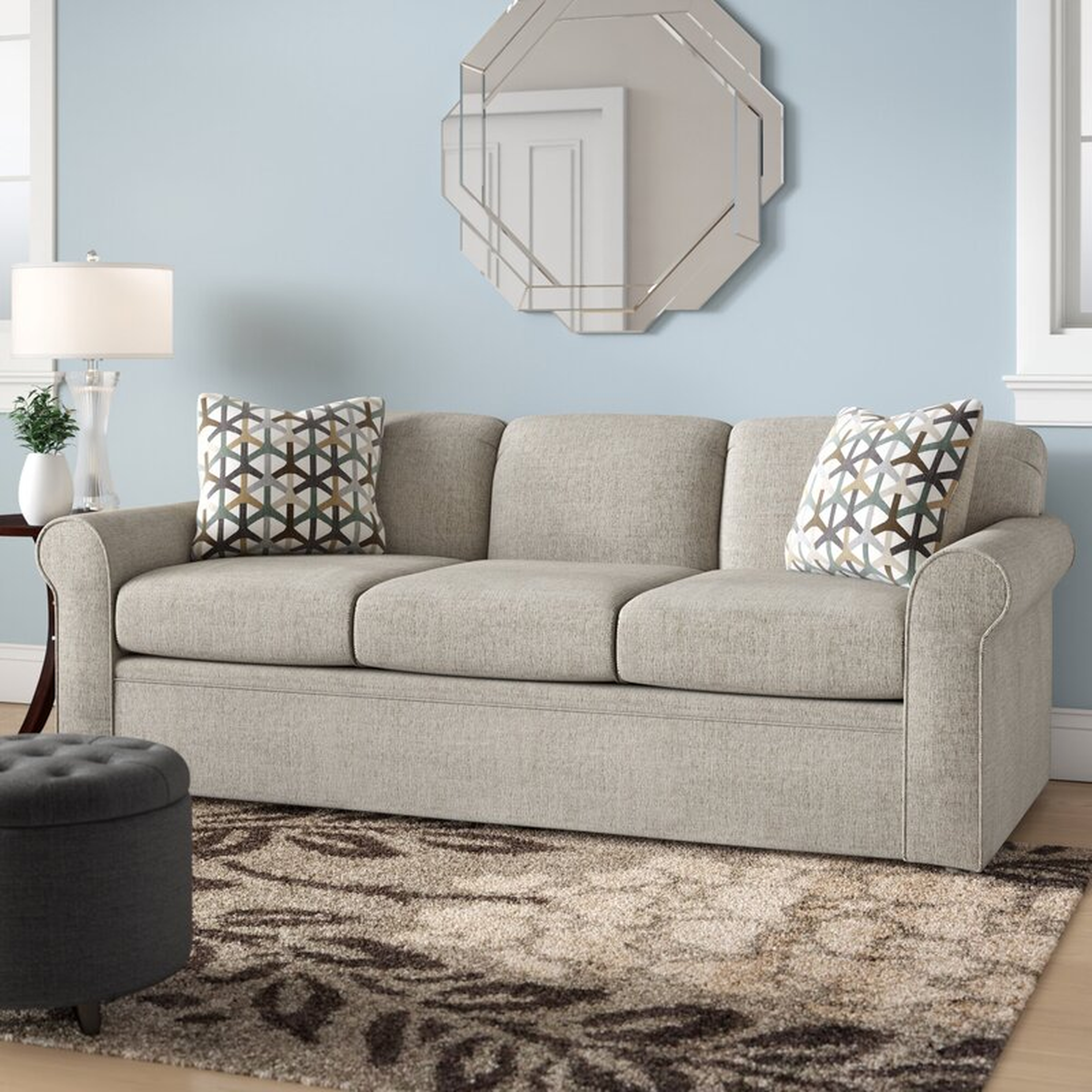 Aadhya Revolution Performance Fabrics® 79" Rolled Arm Sofa Bed - Wayfair