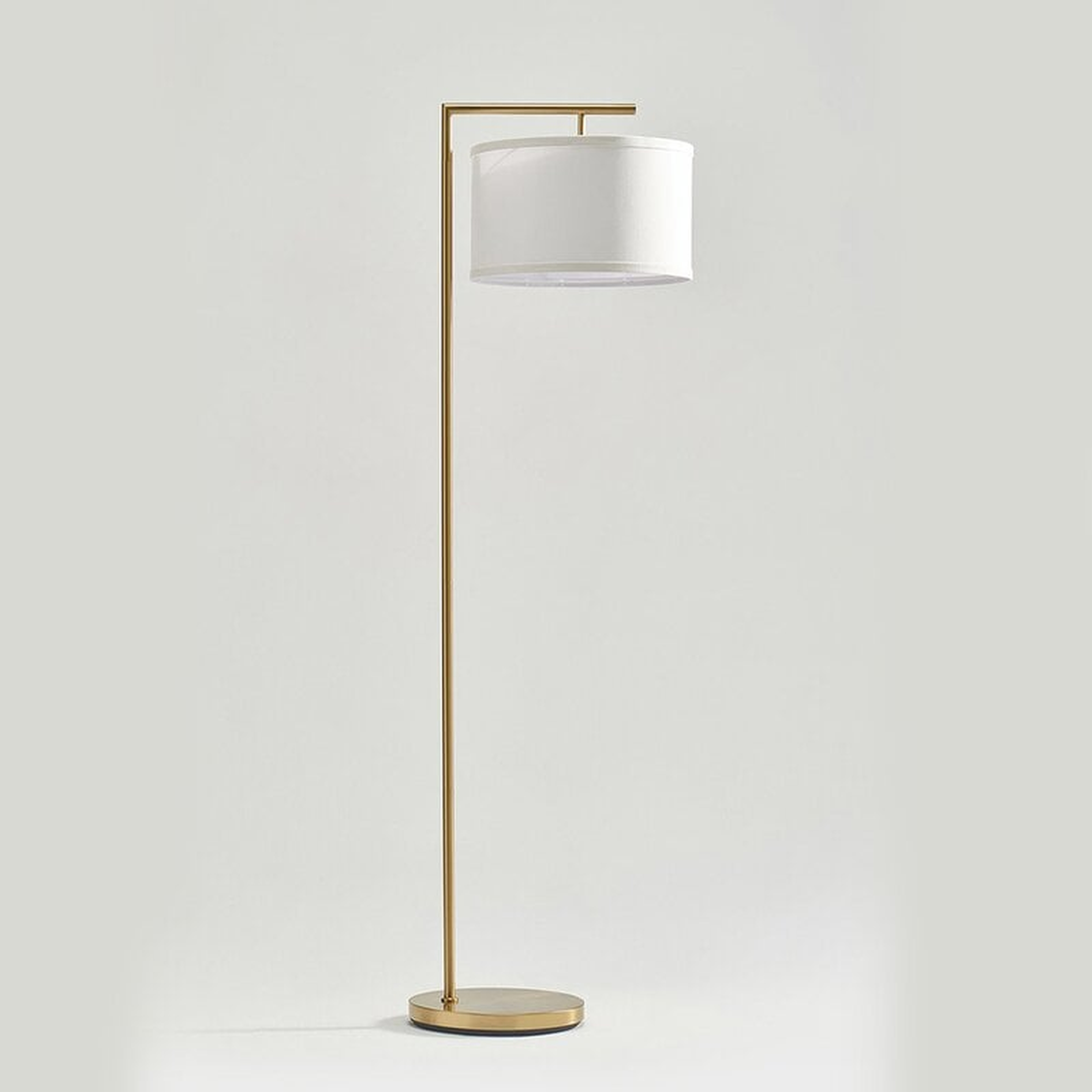 Montage Brightech 60" LED Arched/Arc Floor Lamp, Gold - Wayfair