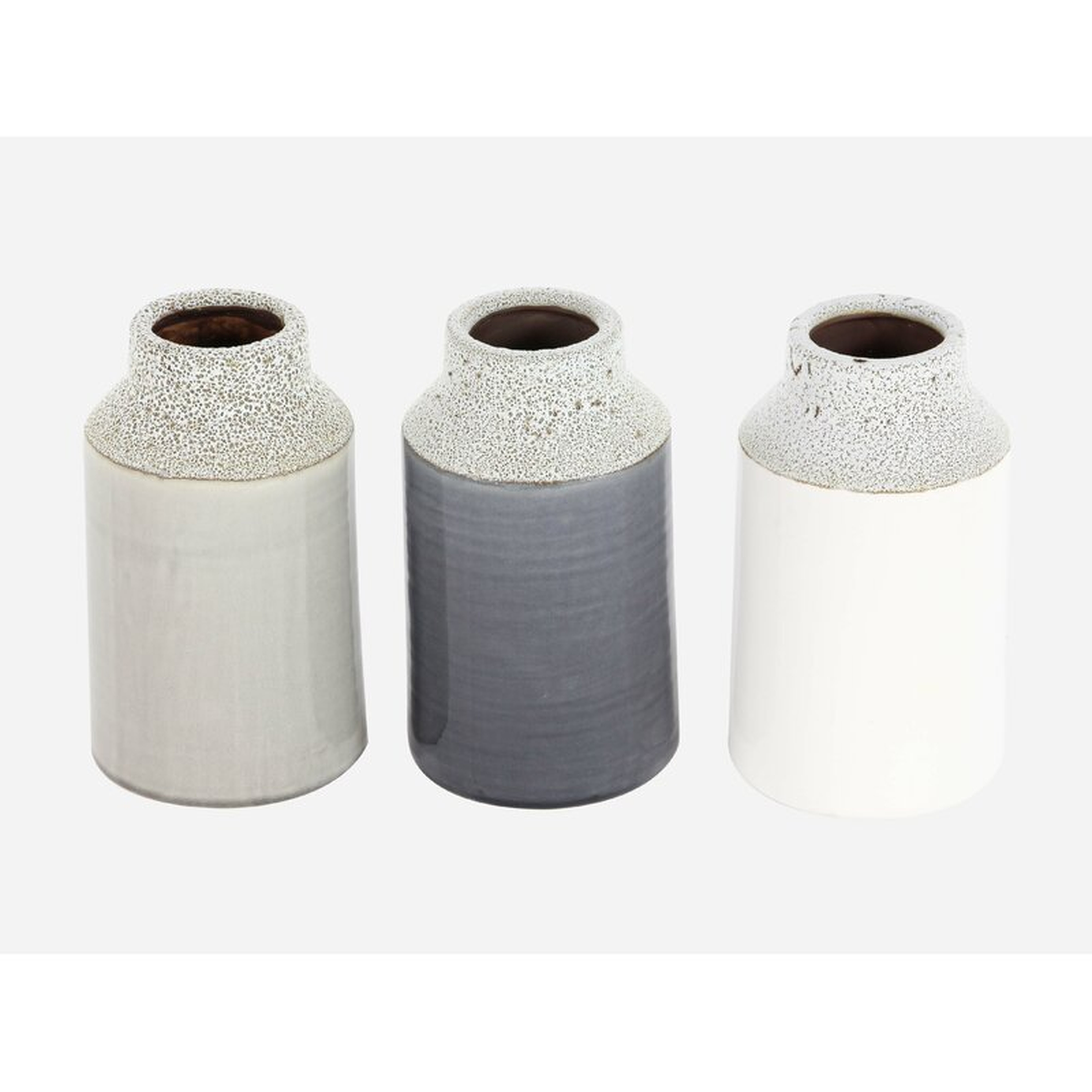Baldric Ceramic Table Vase (Set of 3) - Wayfair