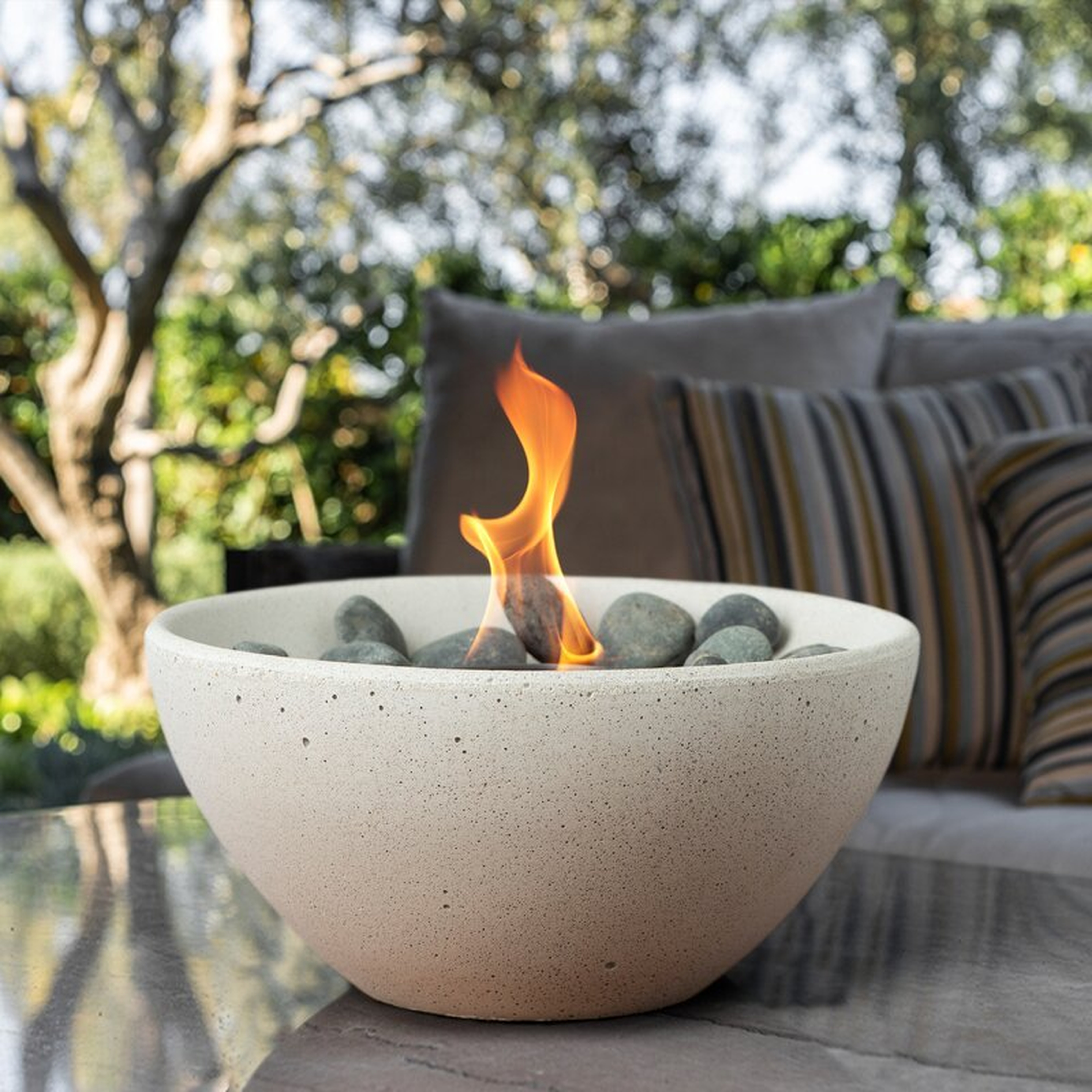 Gel Fuel Outdoor Tabletop Fireplace - Wayfair