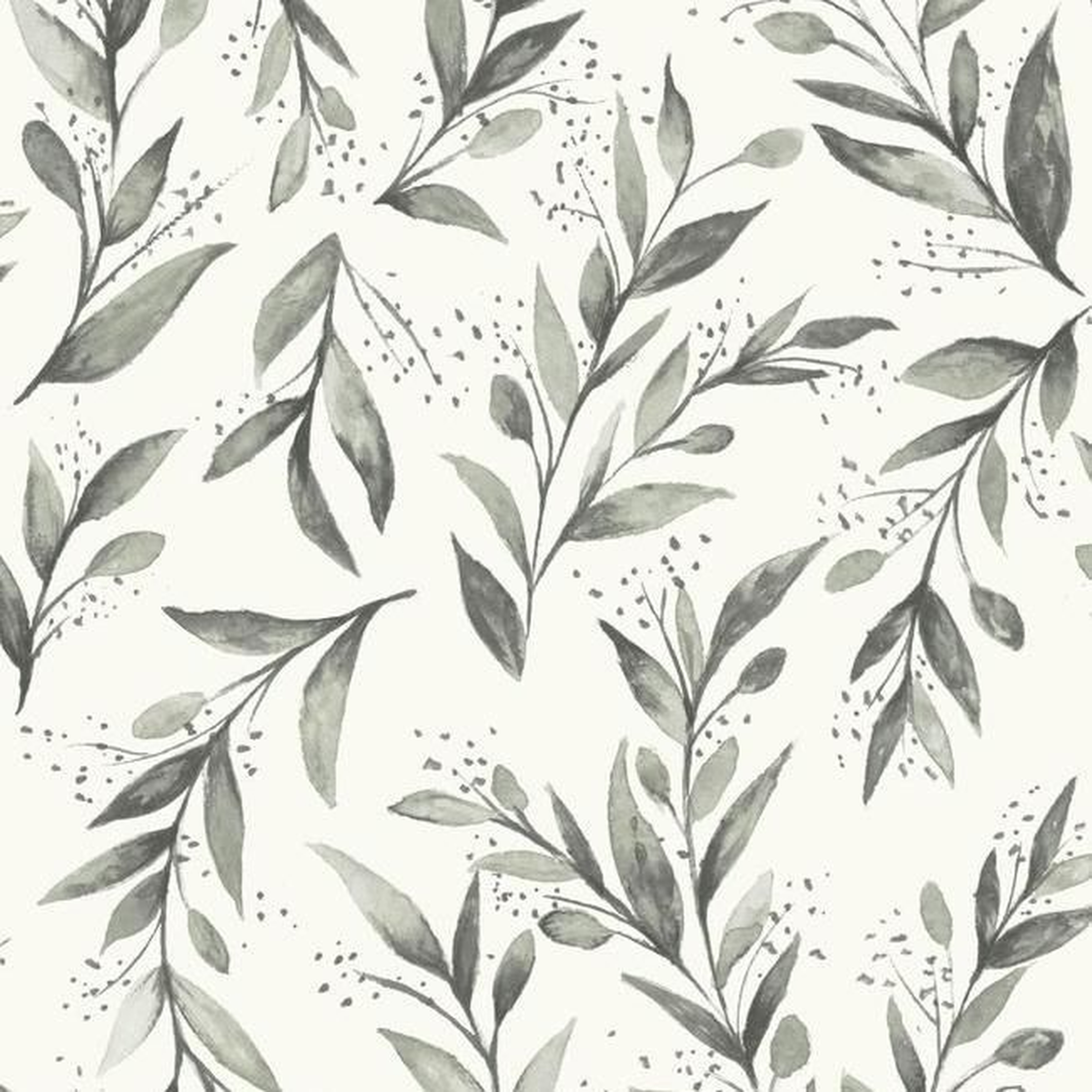 Olive Branch Peel and Stick Wallpaper - York Wallcoverings