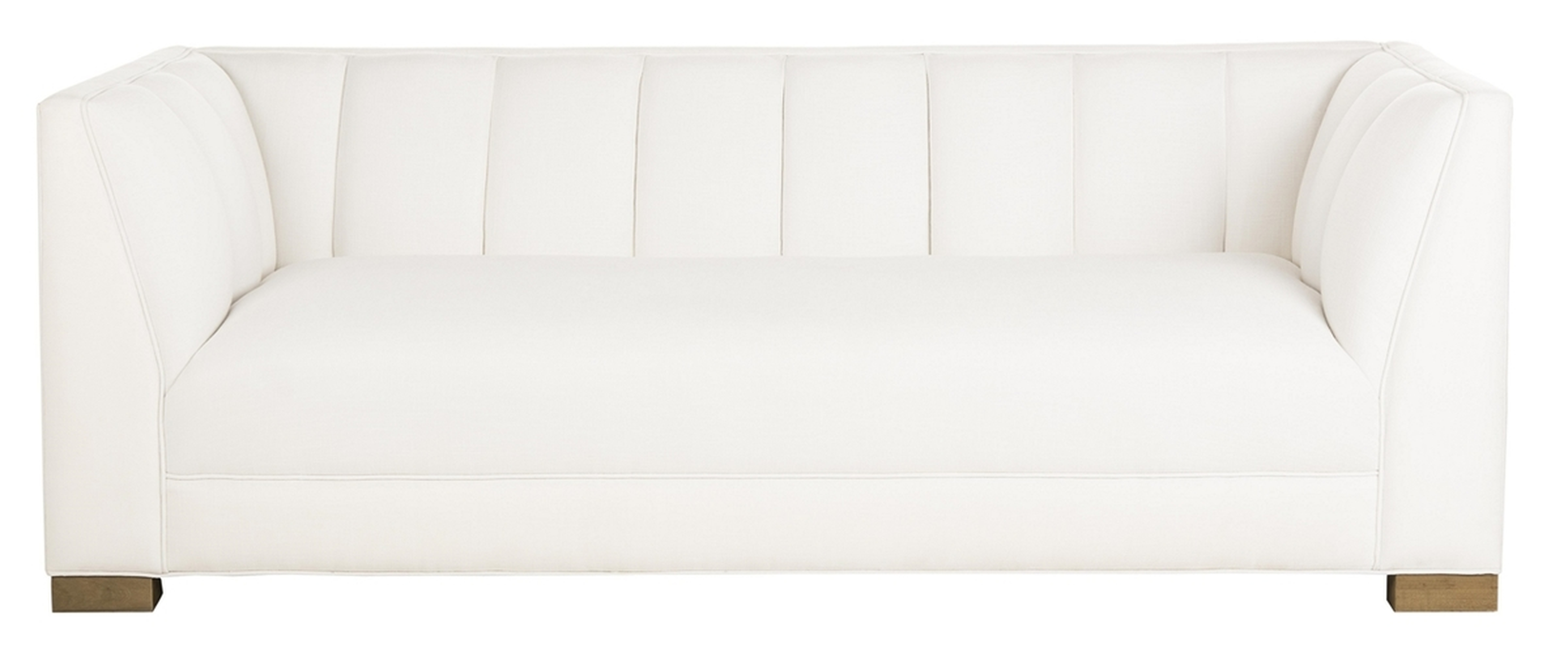 Beverly Linen Blend Sofa - White - Arlo Home - Arlo Home