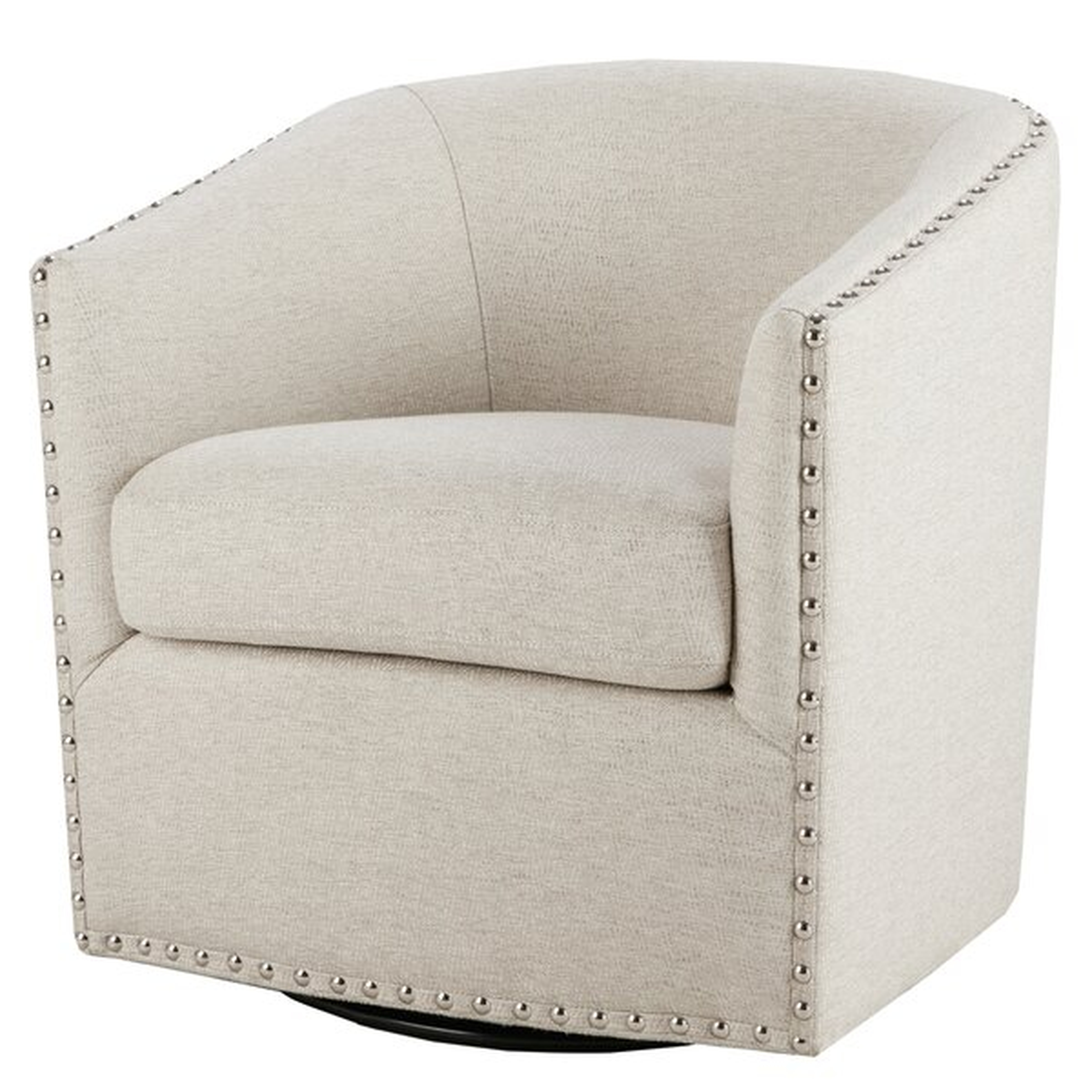Leominster Swivel Barrel Chair - Wayfair