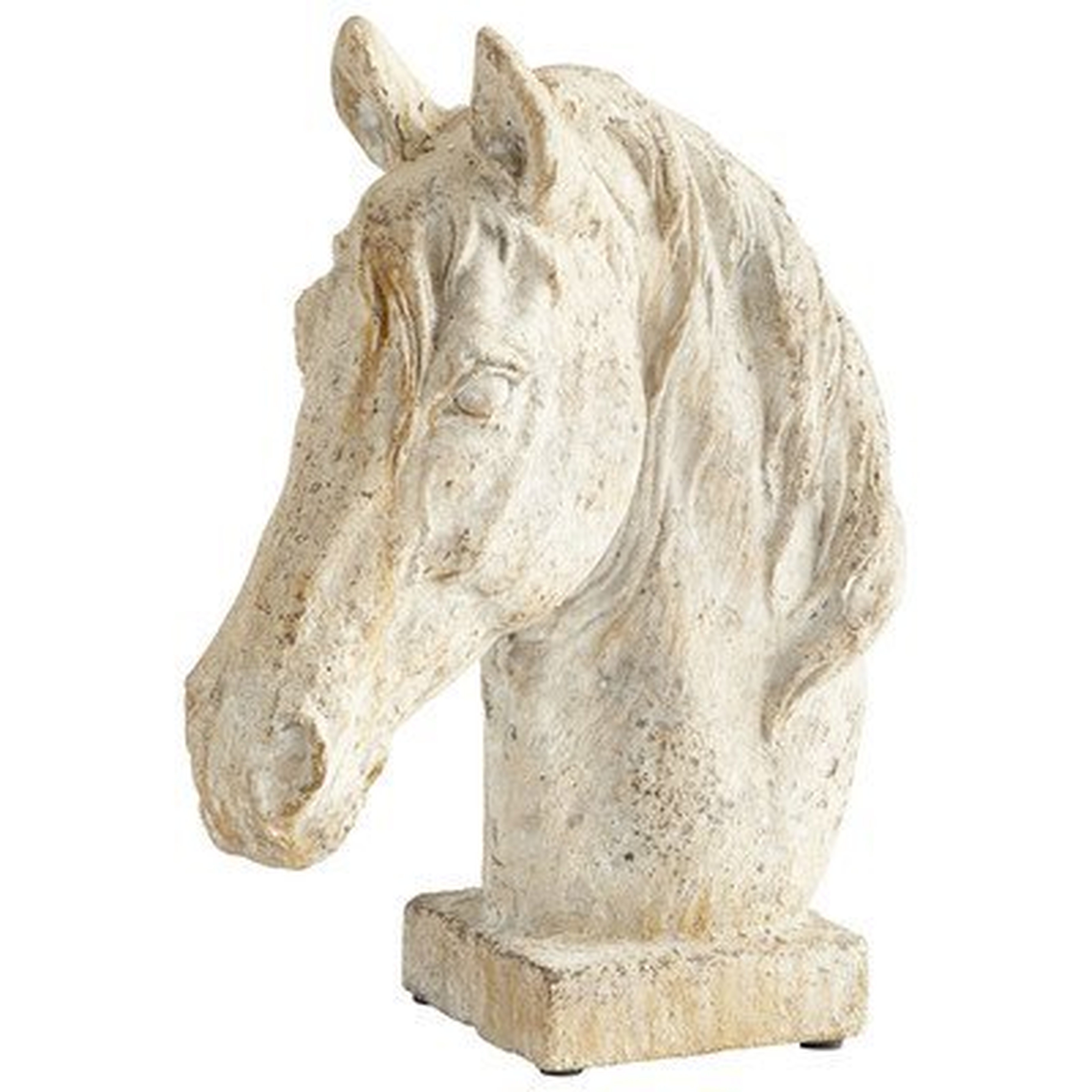 Majestic Mane Horse Sculpture - Wayfair