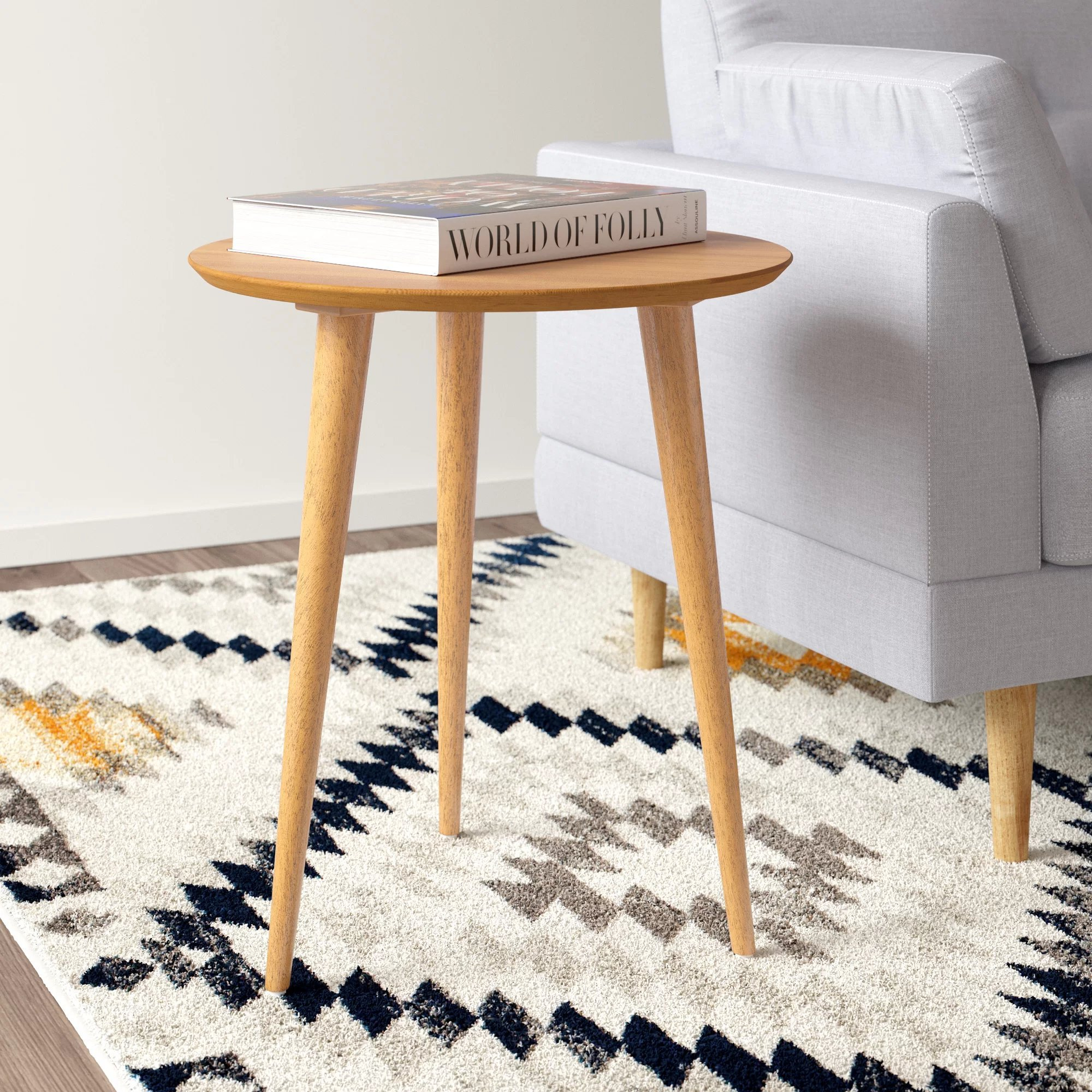 Bryoni 3 Legs End Table - Wayfair