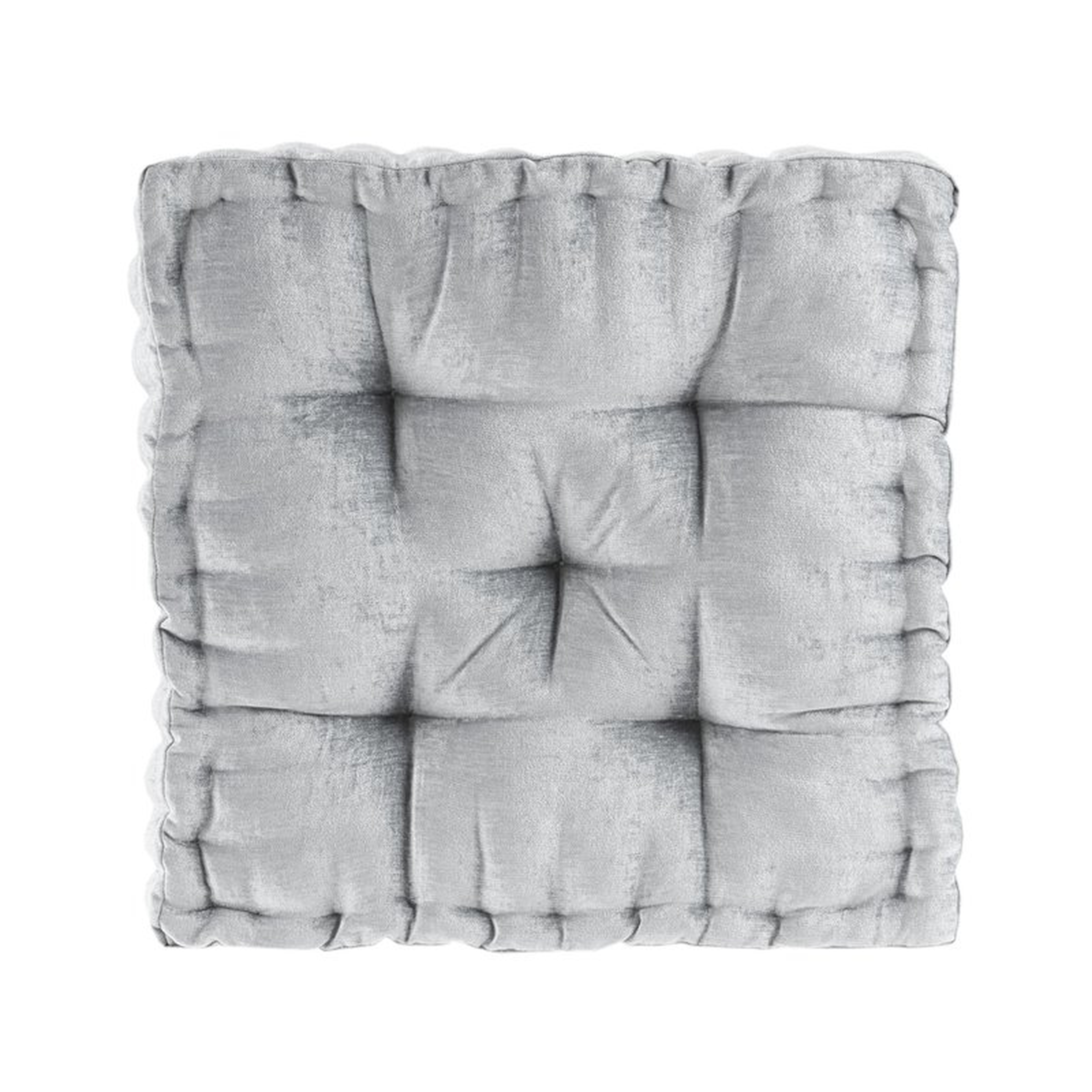 Cicero Square Floor Pillow - Gray - Wayfair