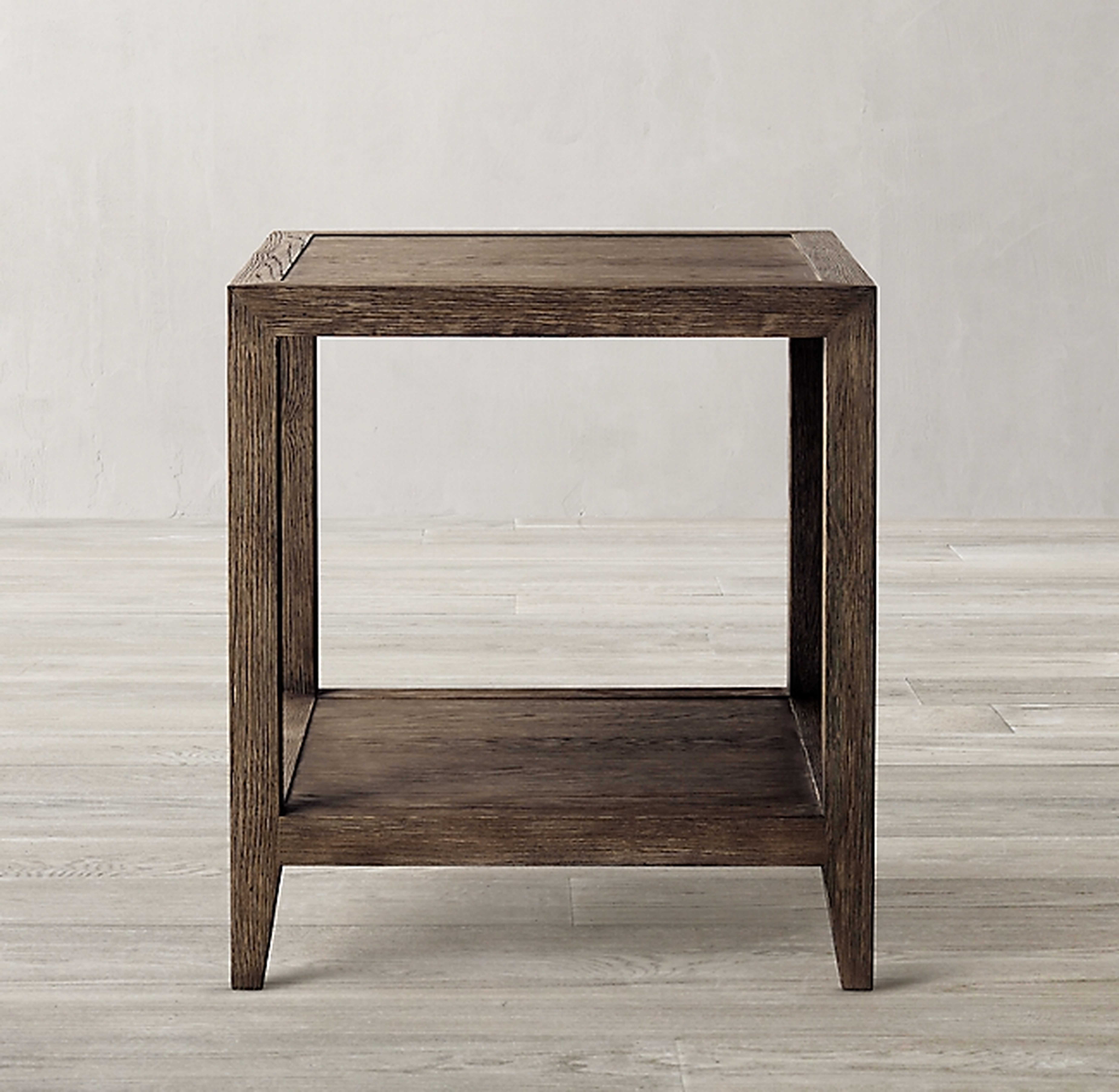 FRENCH CONTEMPORARY SQUARE SIDE TABLE - RH