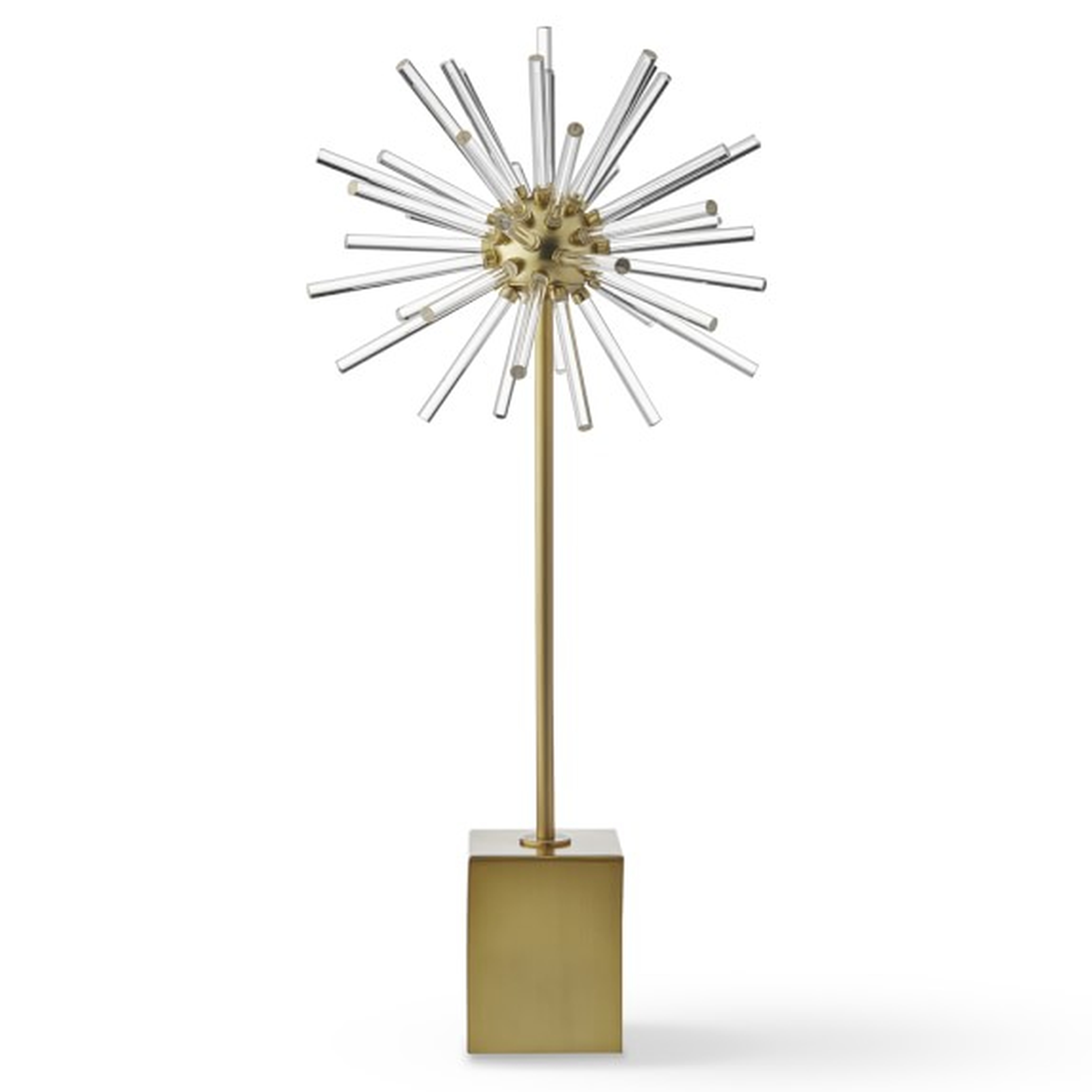 Acrylic and Metal Starburst Object, Large - Williams Sonoma Home