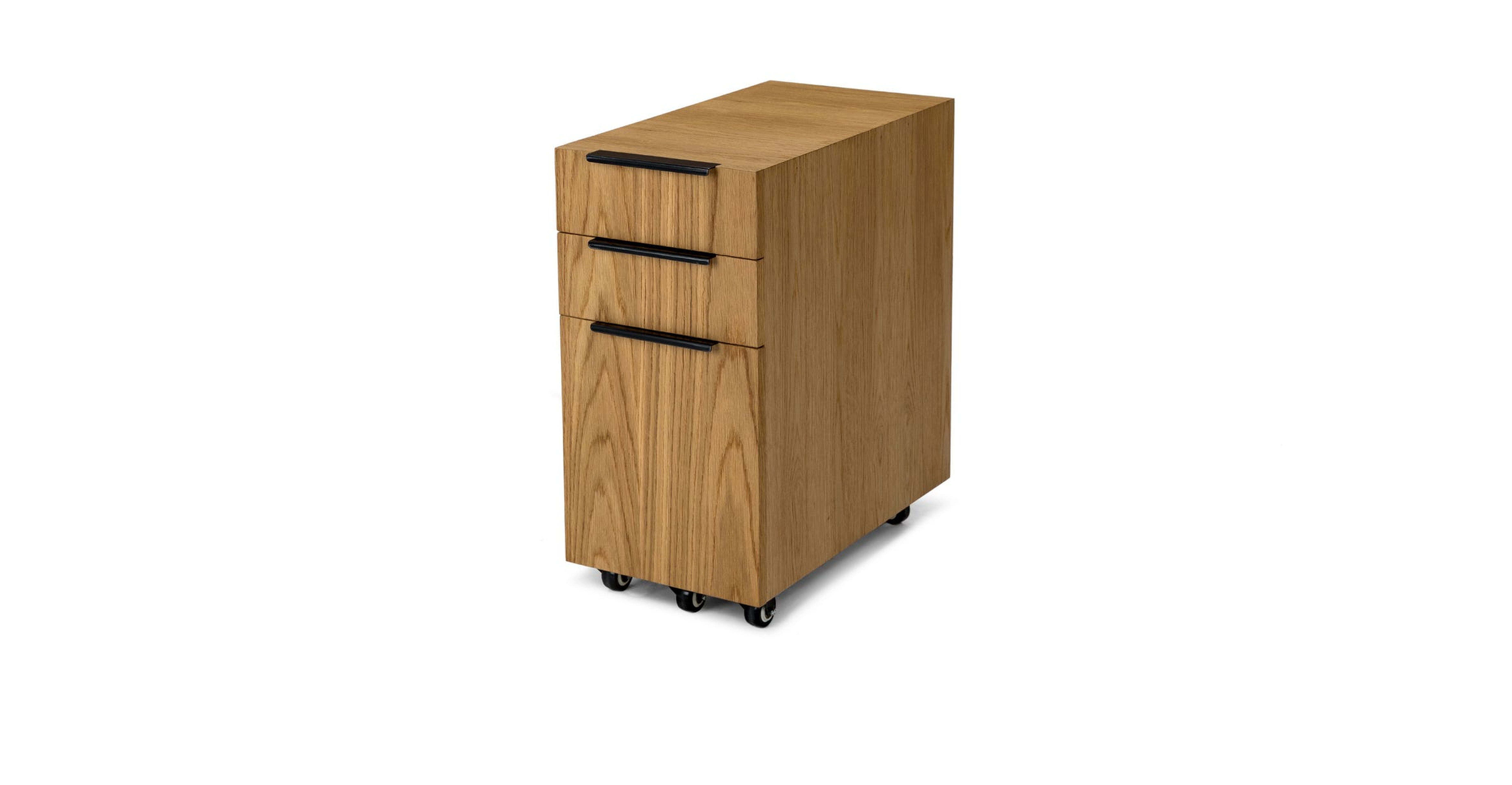 Madera File Cabinet, Rustic Oak - Article