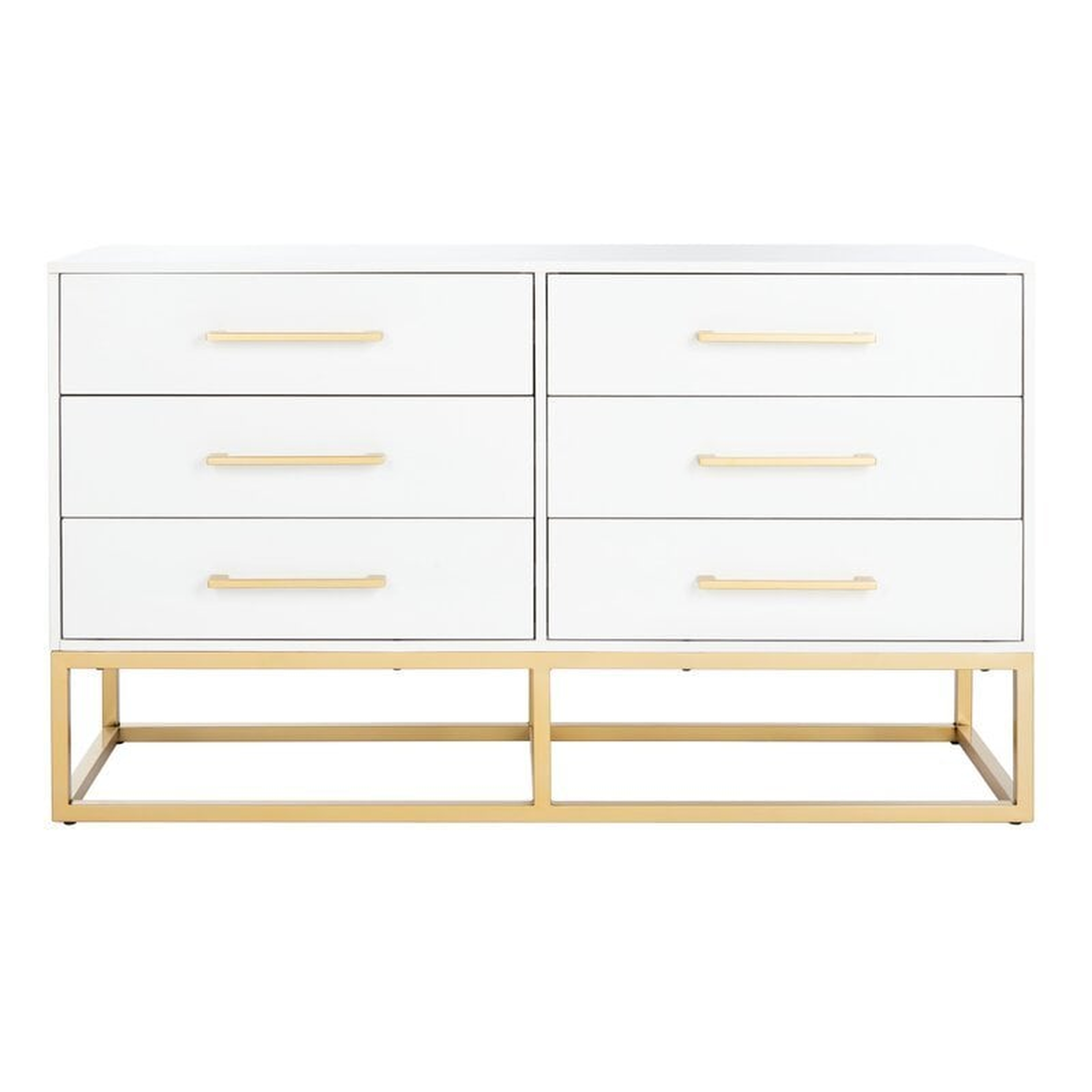 Estelle 6 Drawer Standard Dresser/Chest - Wayfair