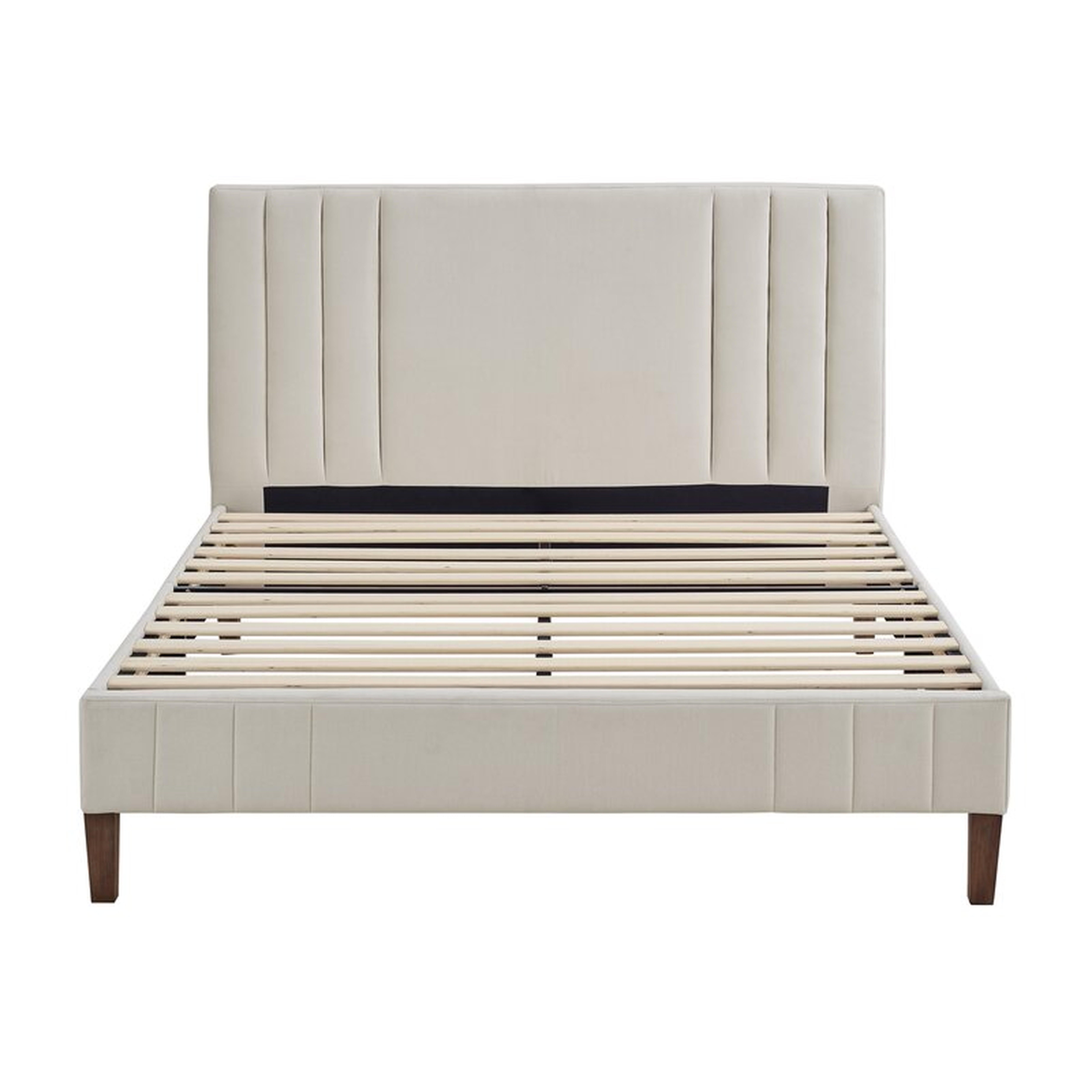 Moniz Upholstered Platform Bed - Queen - Peyton Shell - Wayfair