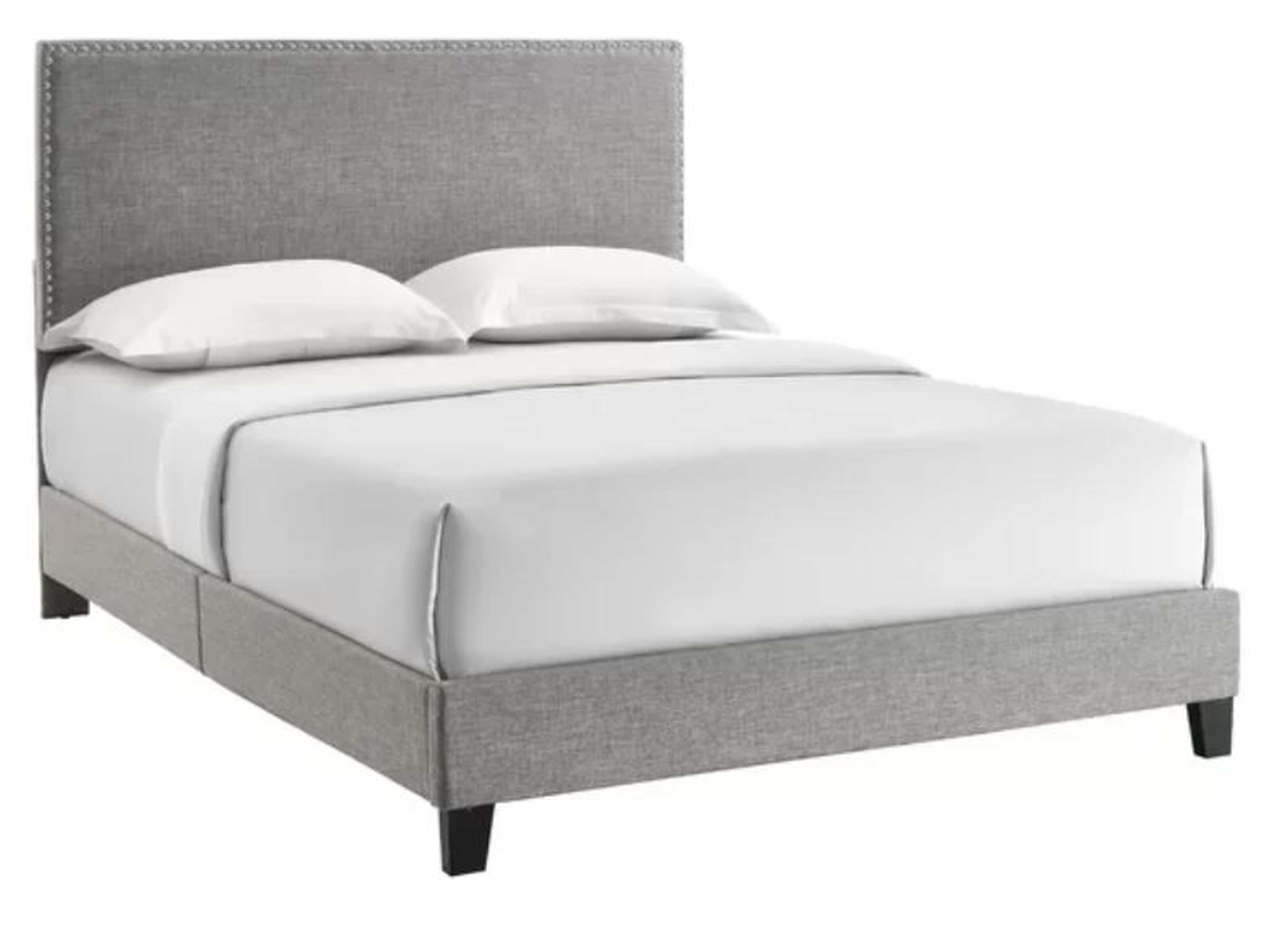Cassandra Upholstered Panel Bed - Full - Birch Lane