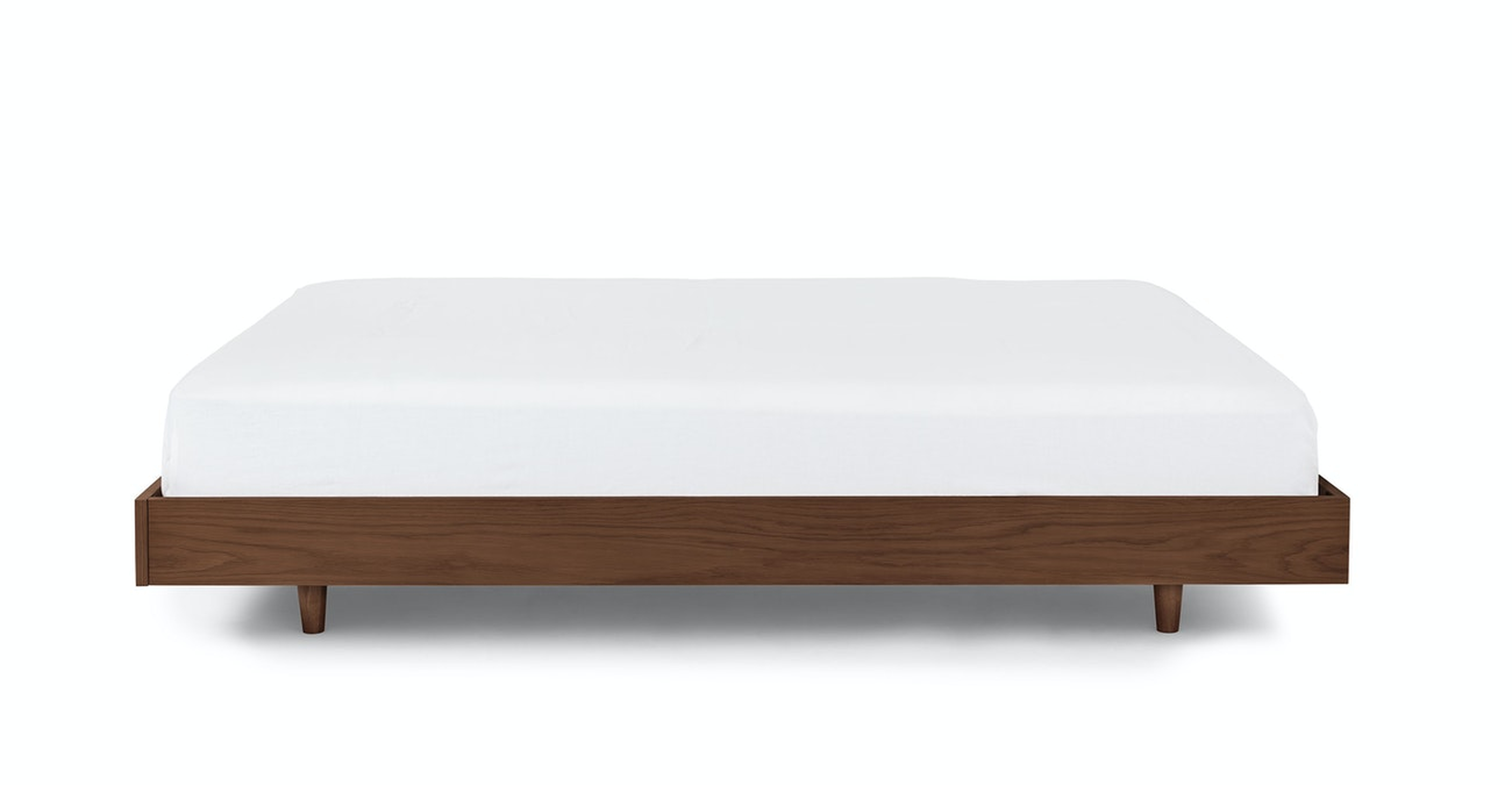 Basi Walnut Queen Bed Frame - Article