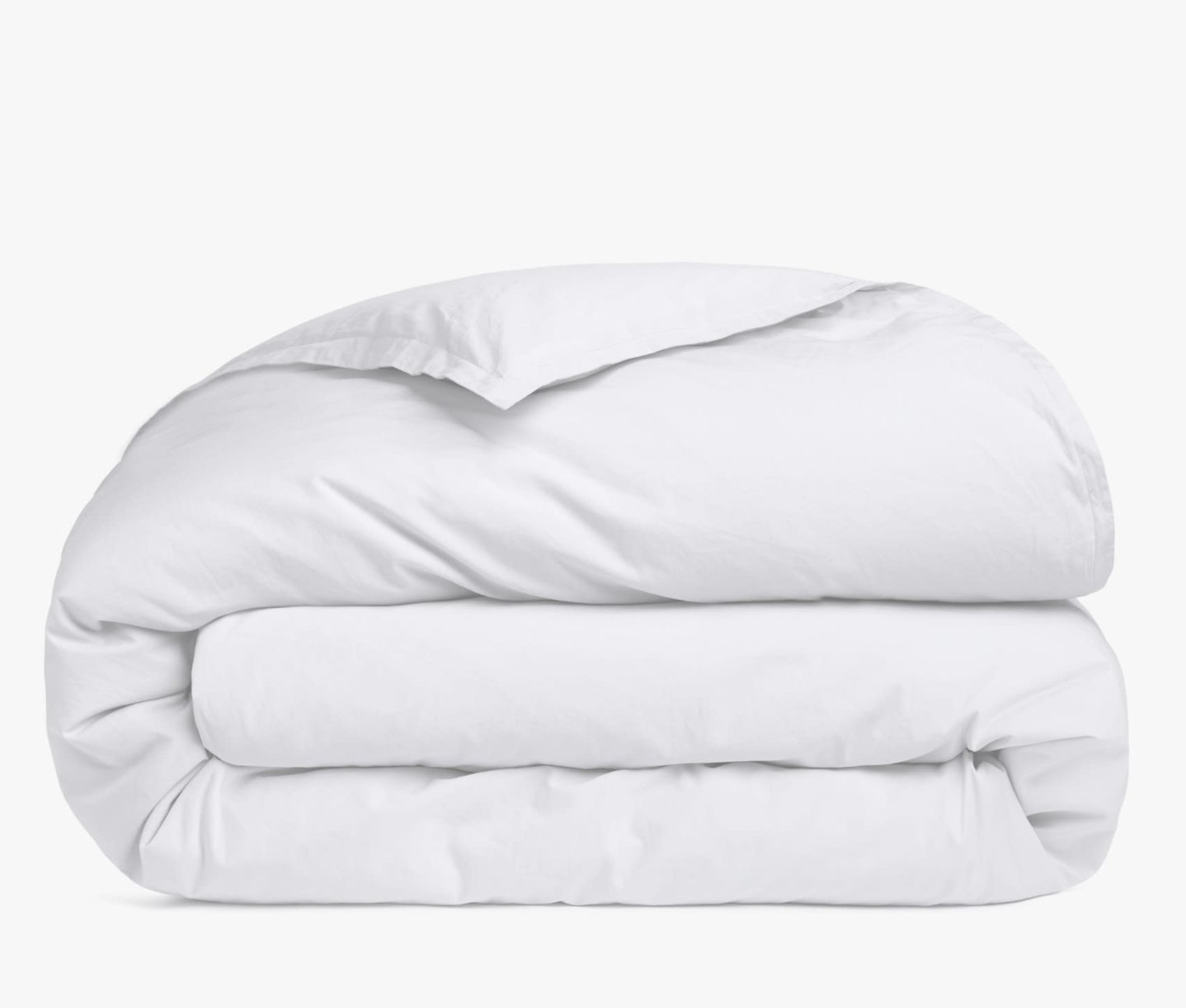 Percale Duvet Cover Twin White - Parachute