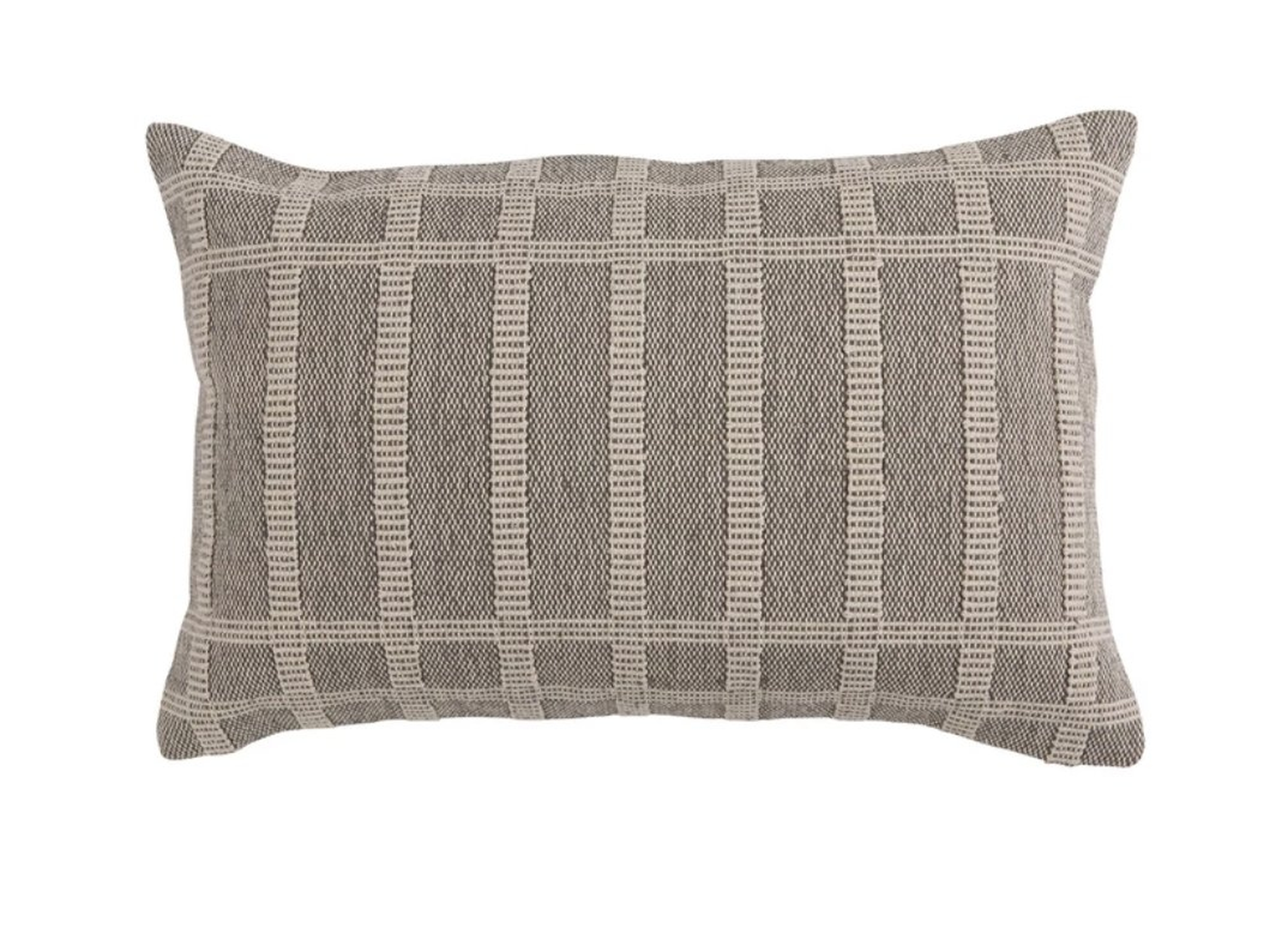 Collins Woven Lumbar Pillow Cover, 20" x 14" - McGee & Co.