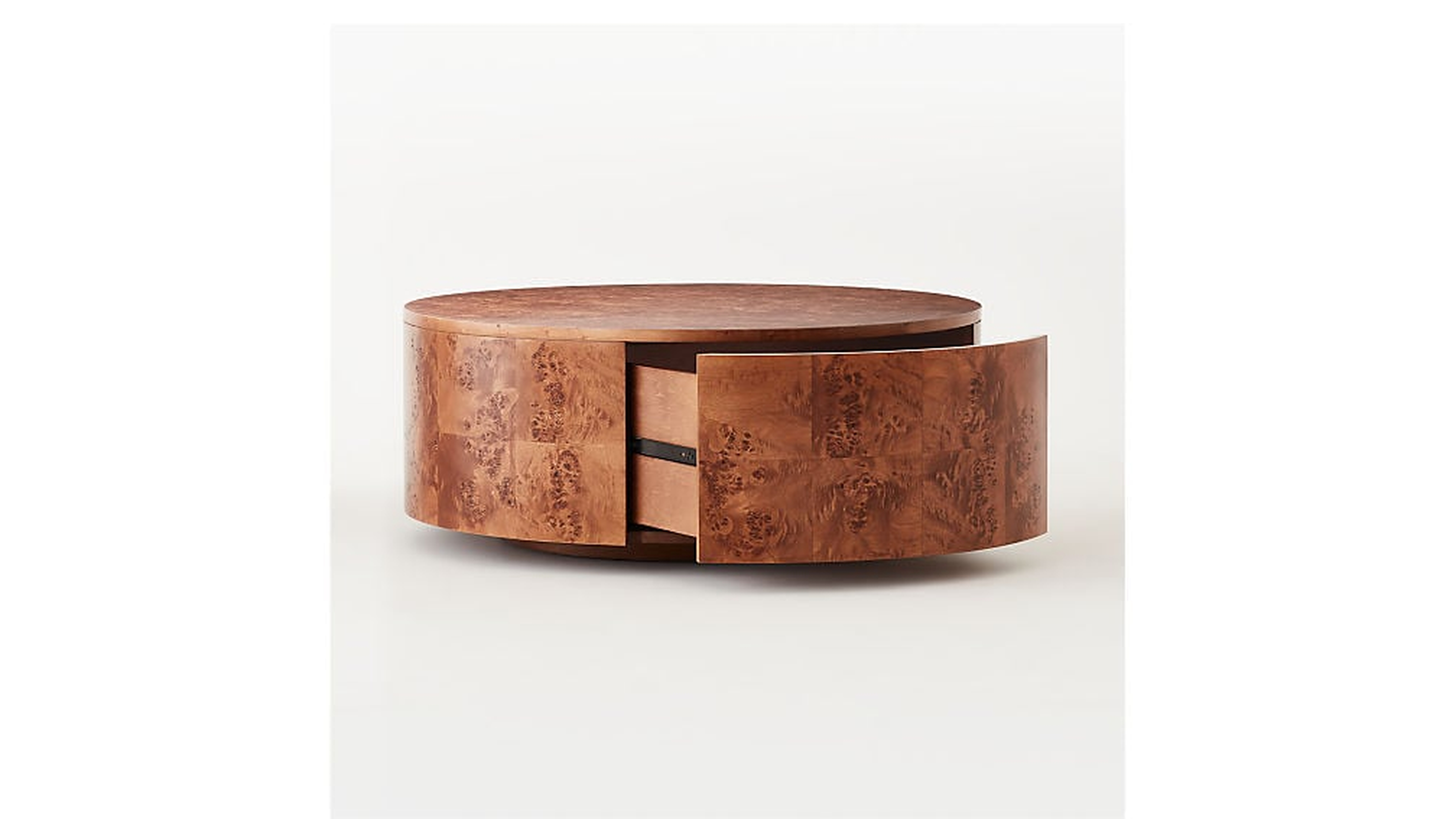 Burl 35.5" Rotating Coffee Table - CB2