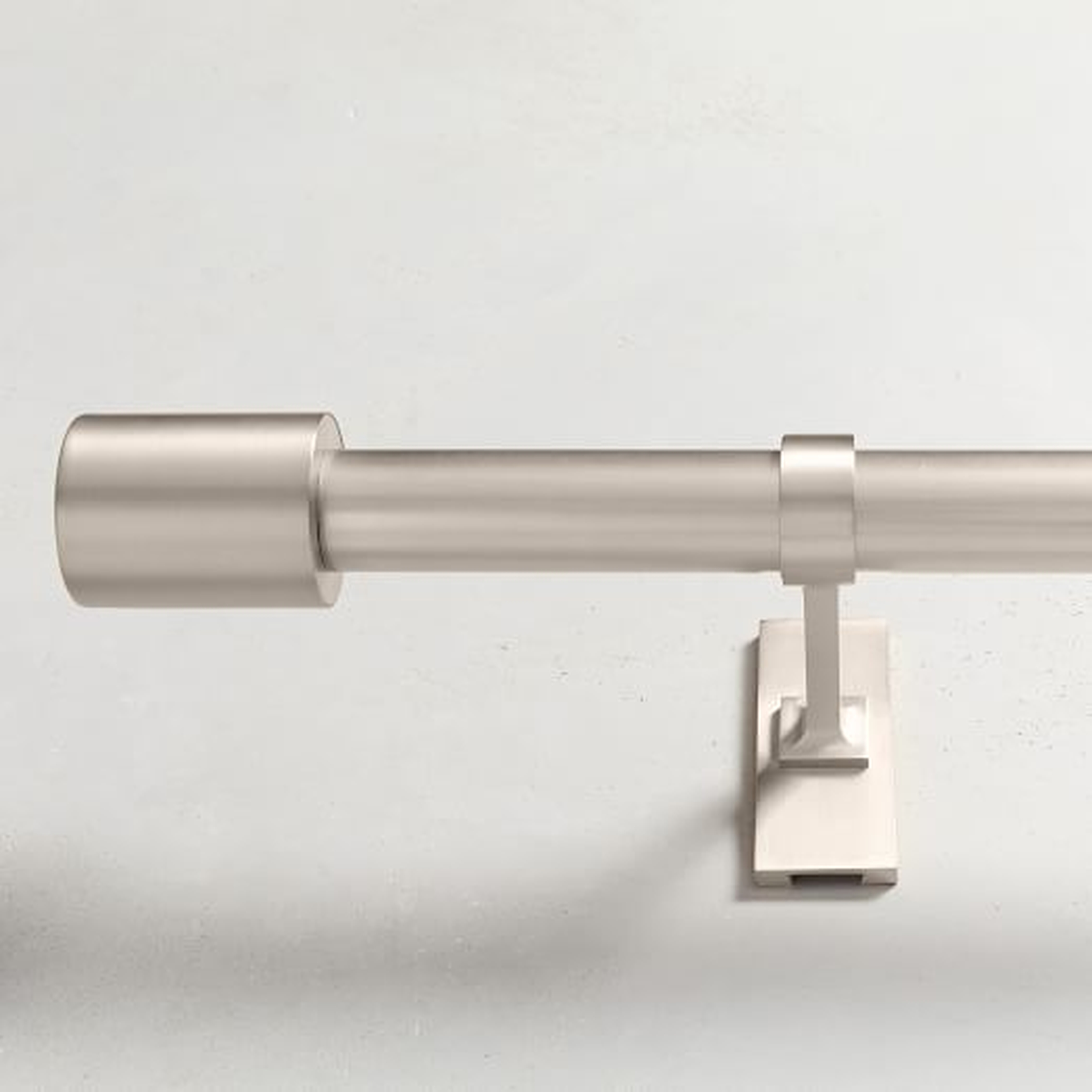 Oversized Adjustable metal rod 108"-144" - West Elm
