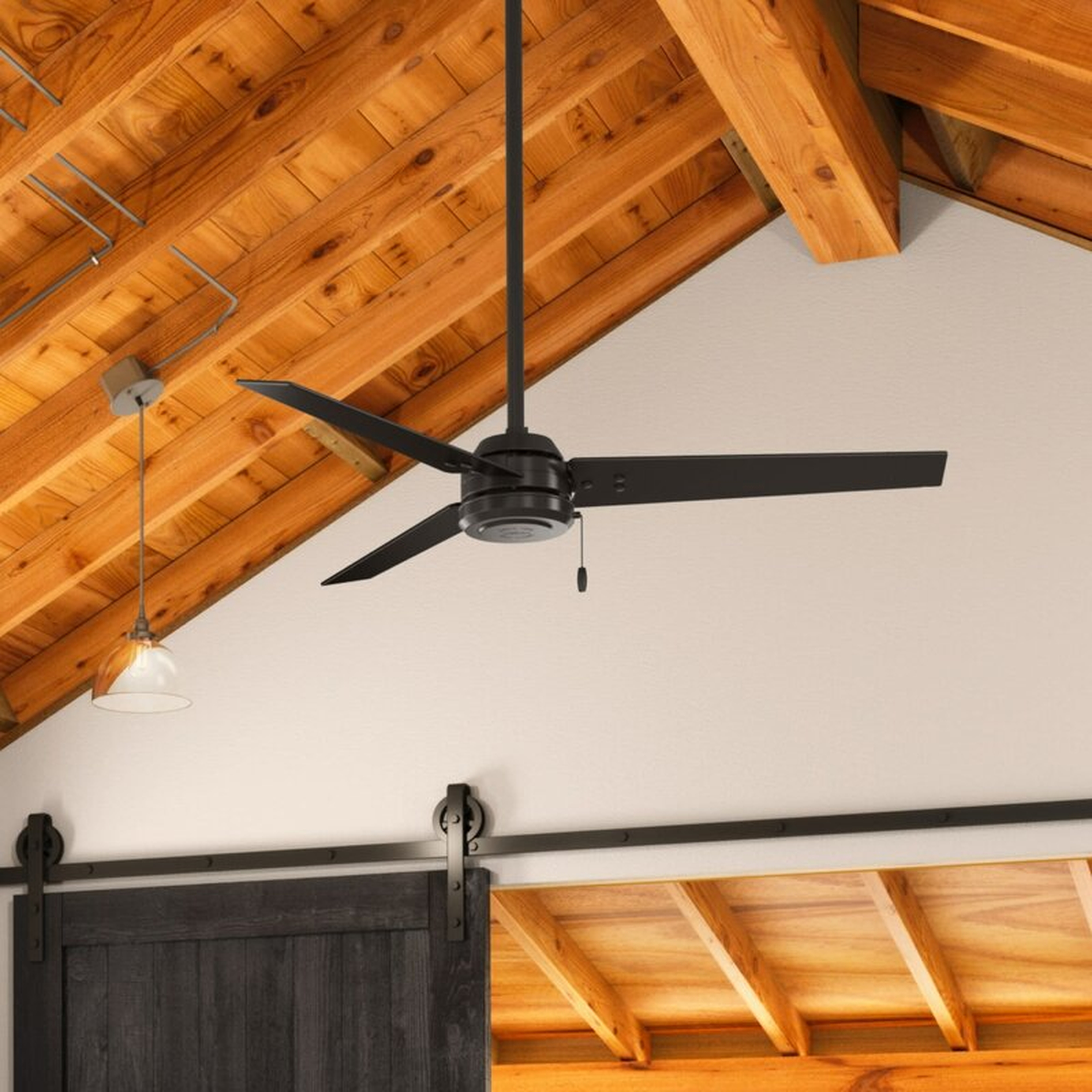 52'' Cassius 3 - Blade Standard Ceiling Fan with Pull Chain - Wayfair
