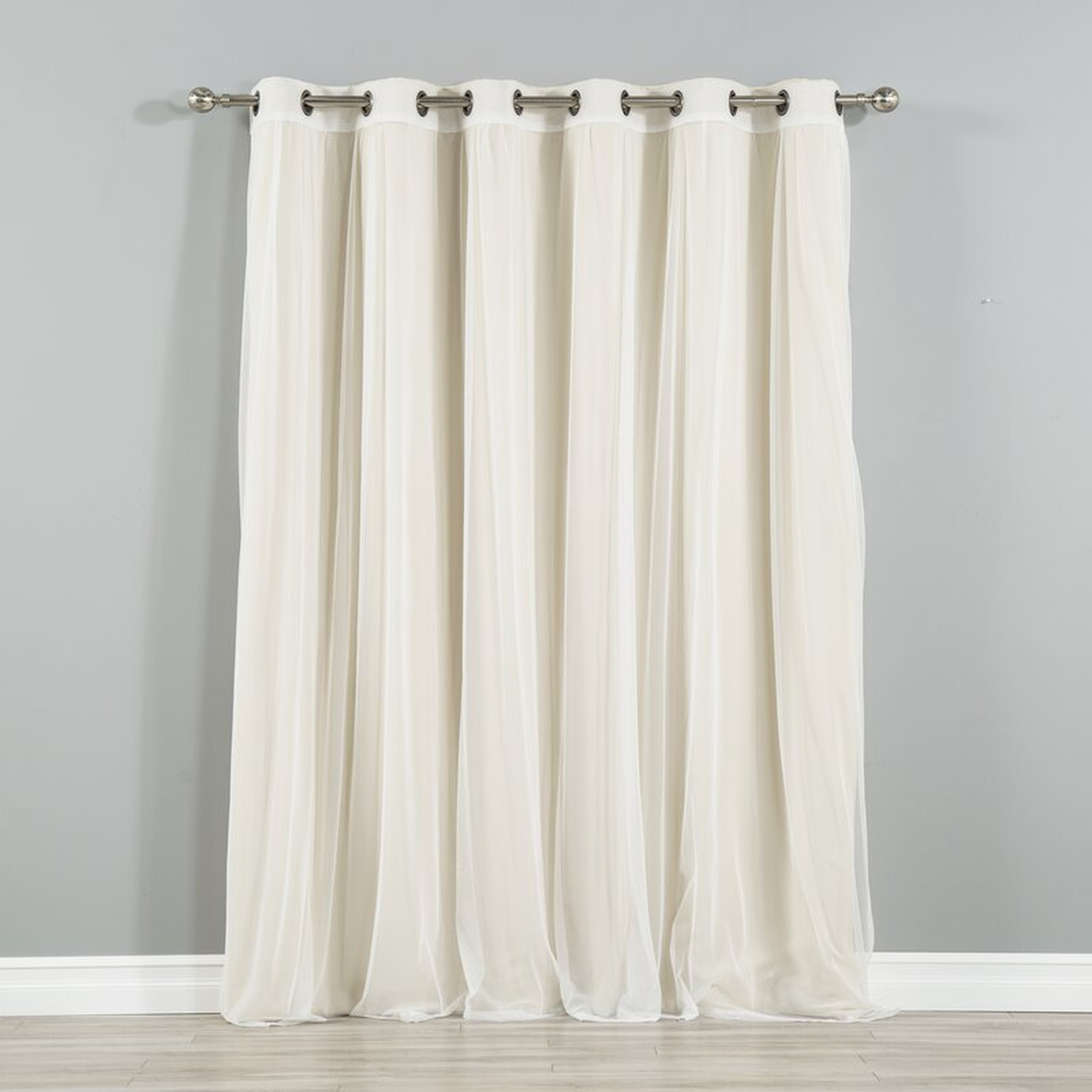 Brunilda Solid Blackout Thermal Grommet Single Curtain Panel - Wayfair