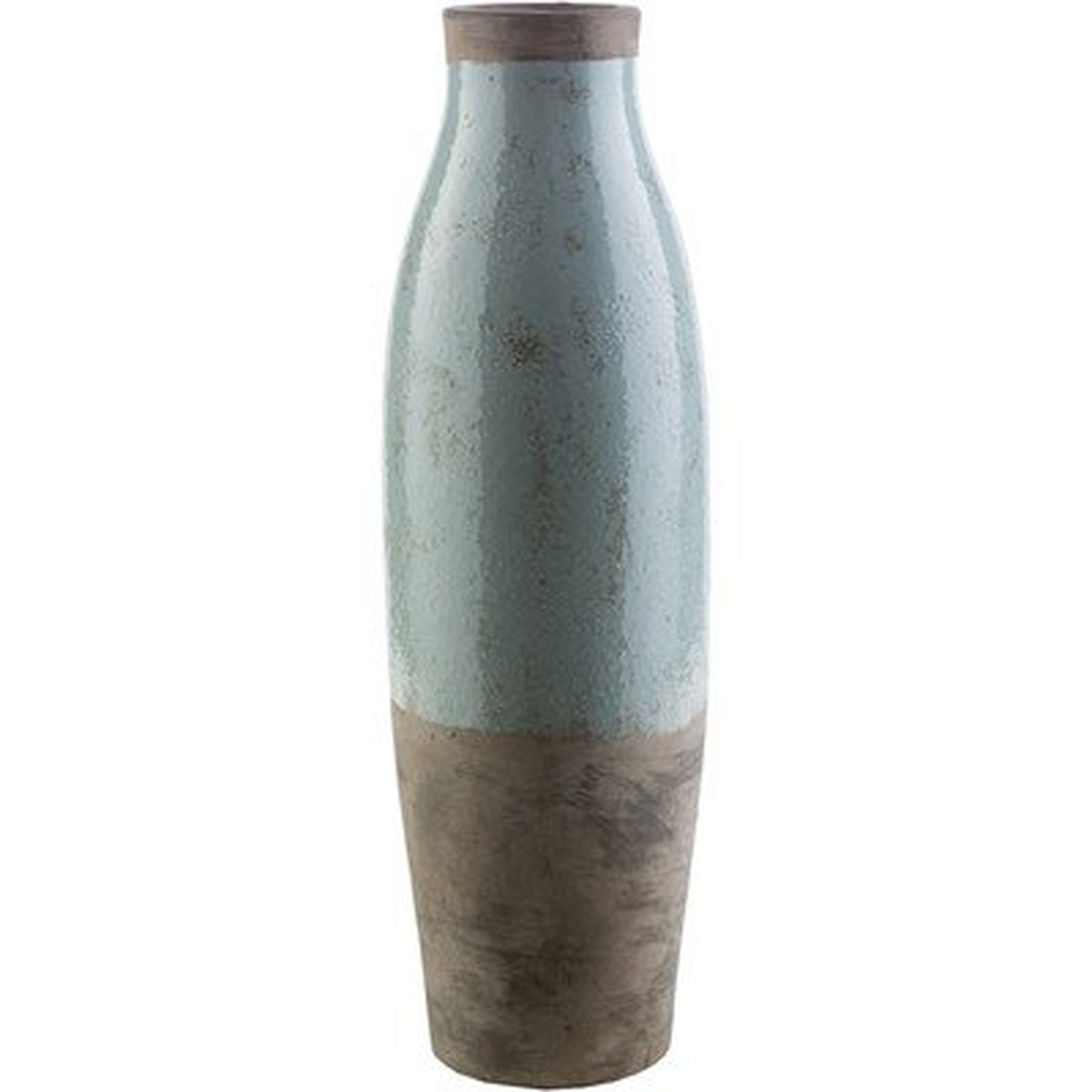 Evry Cylinder Ceramic Floor Vase - Wayfair