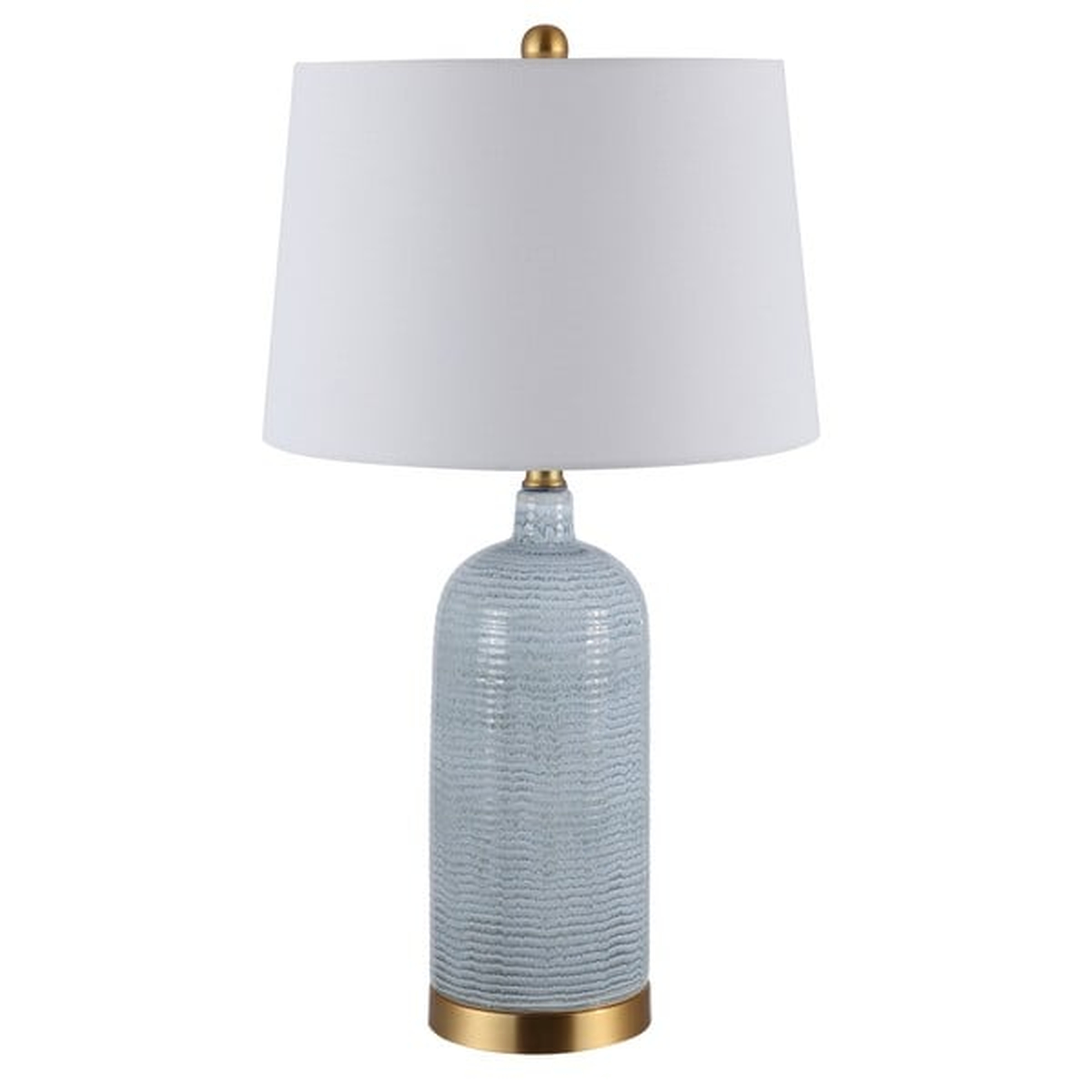Stark 27" Table Lamp - Blue - Safavieh