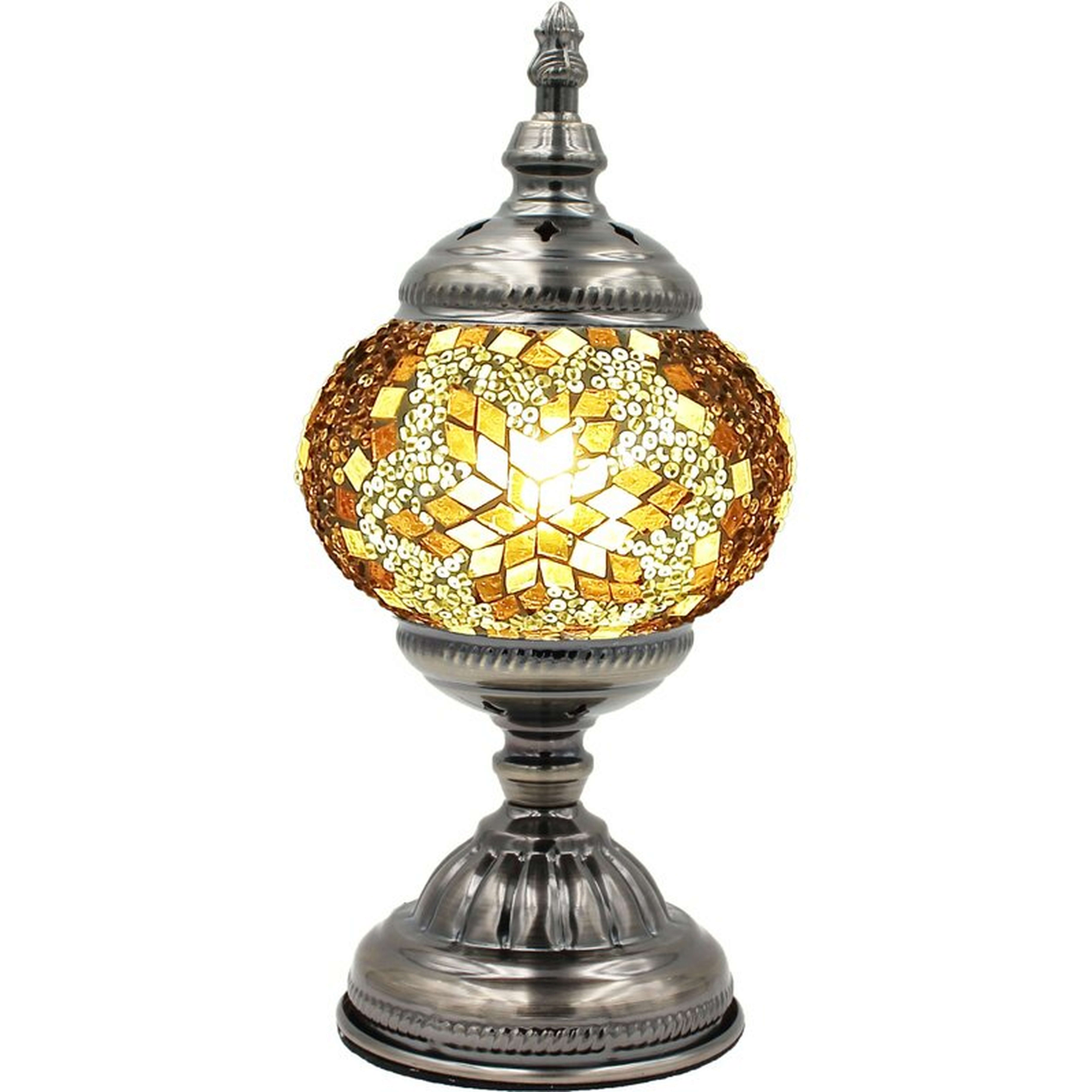 Zeenat 11.5" Bronze Table Lamp - Wayfair