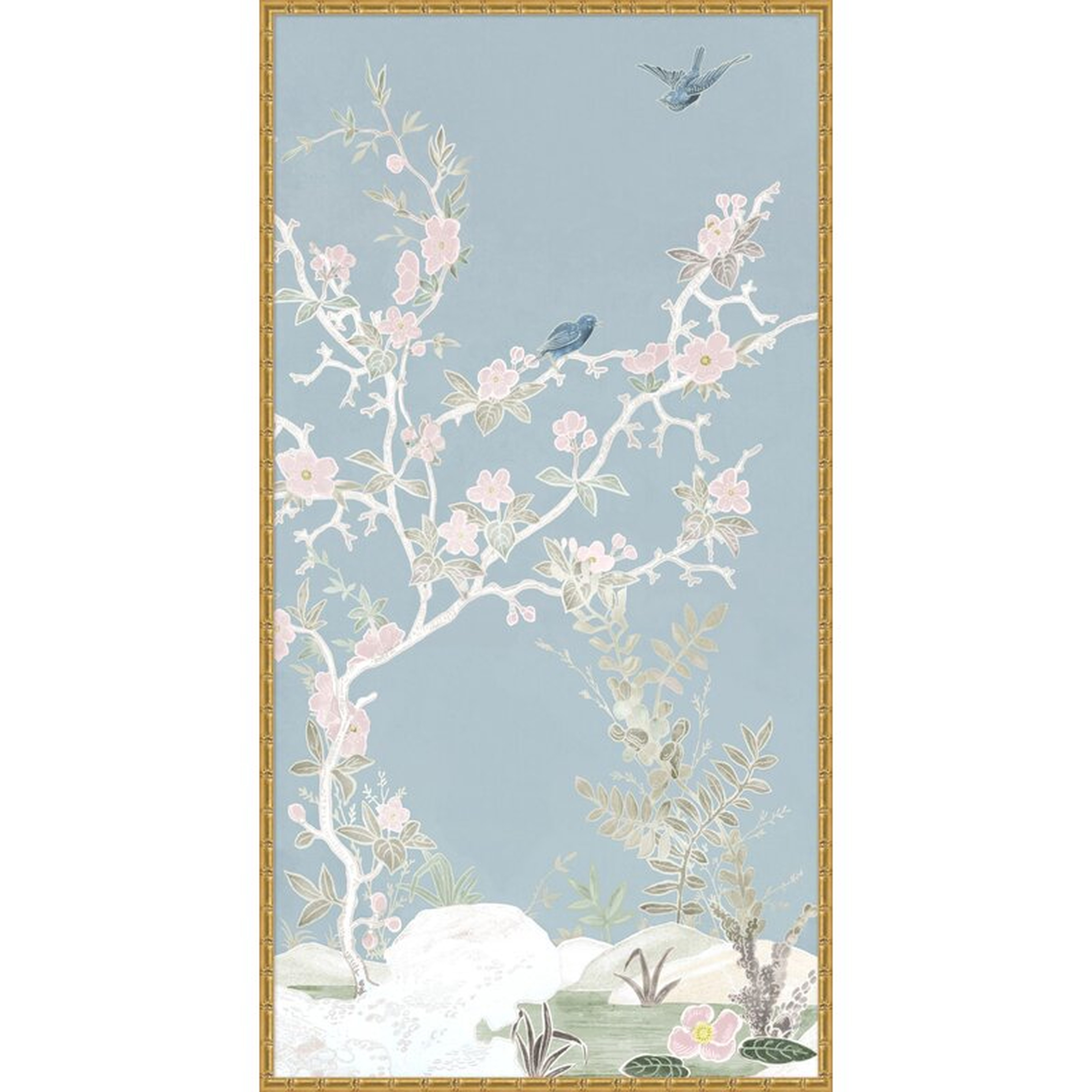 Wendover Art Group Spring Haven Chinoiserie 2 by Lillian August - Picture Frame Painting Print - Perigold