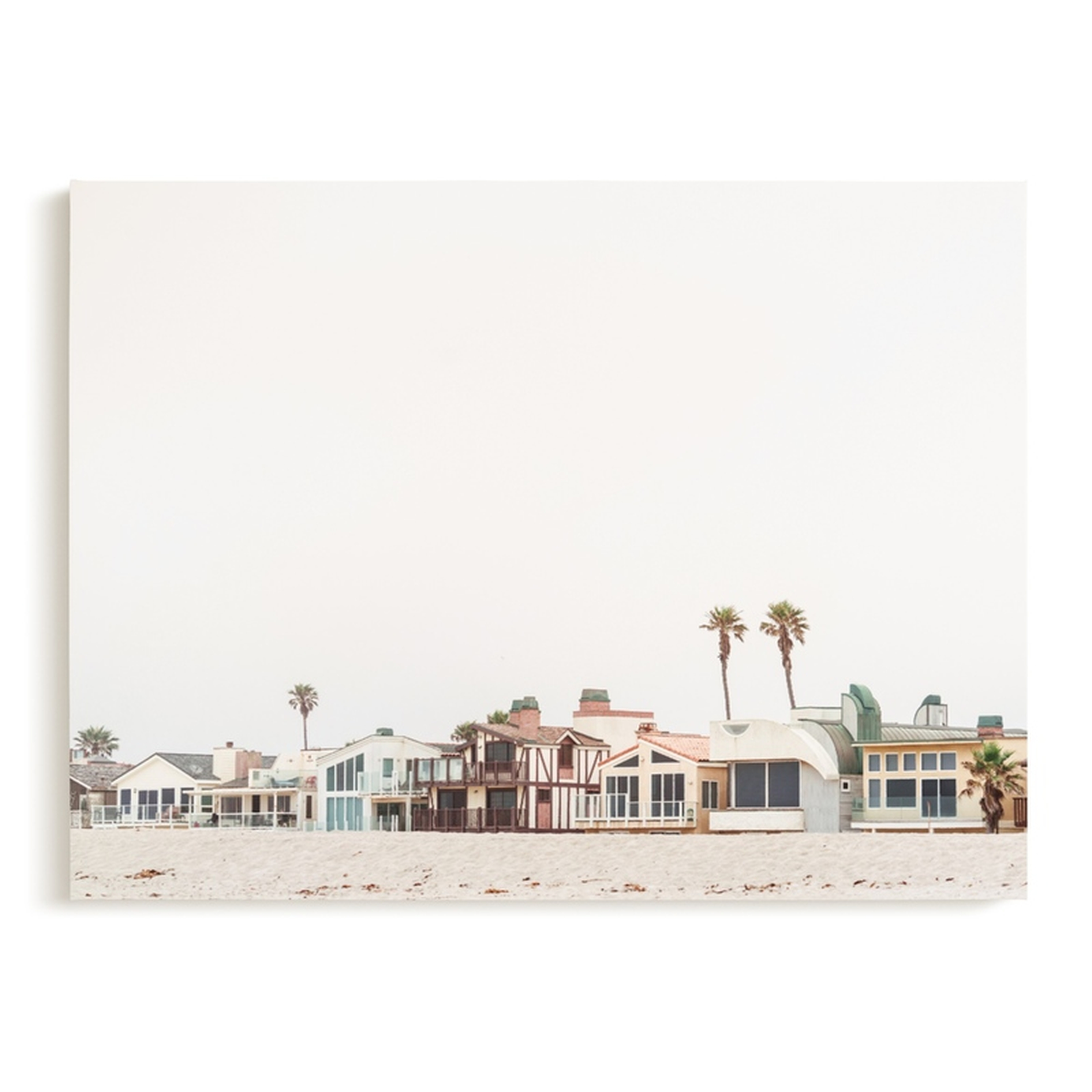 Beach Houses - Canvas - Minted