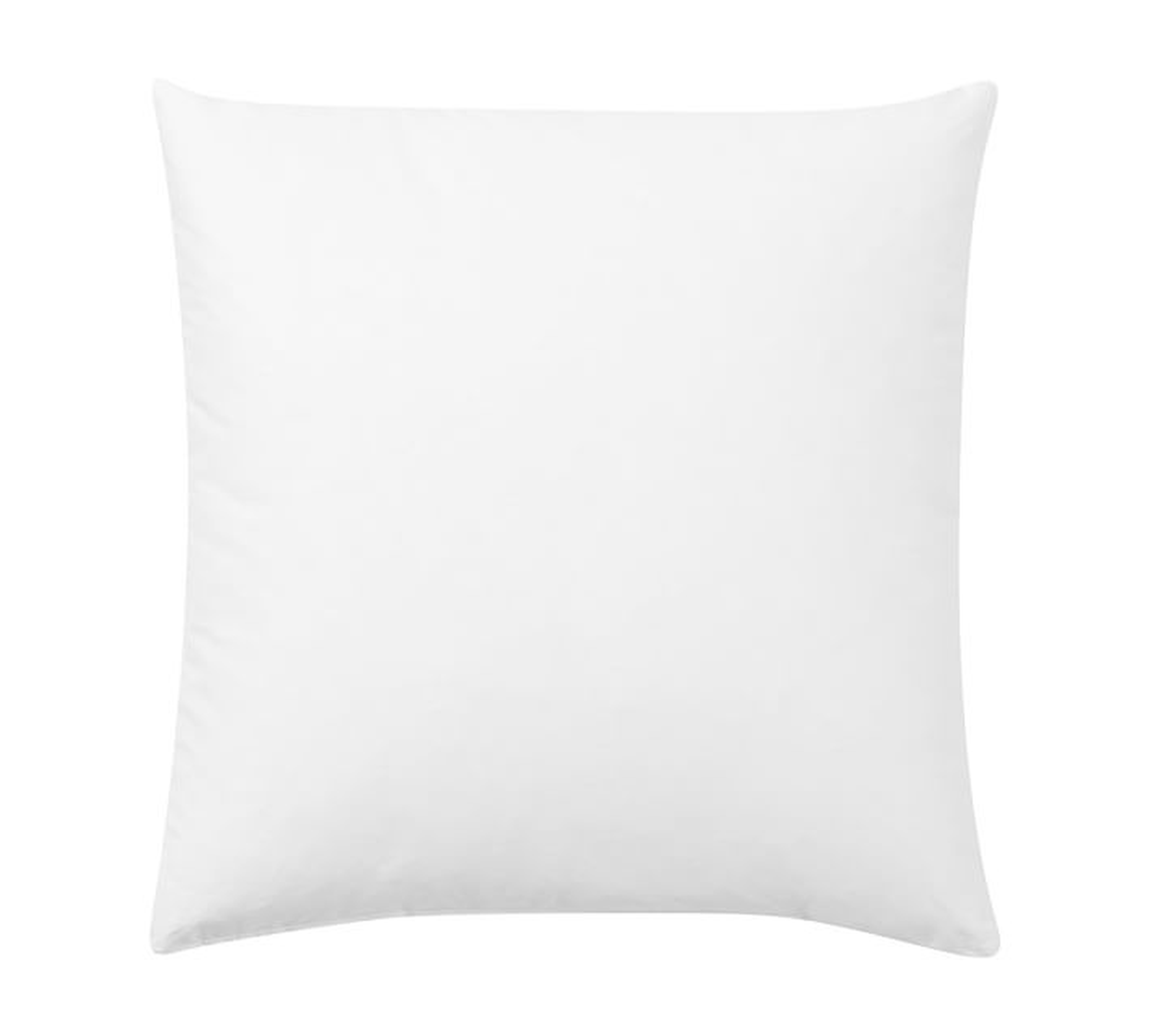 Down Feather Pillow Insert, 22" sq. - Pottery Barn
