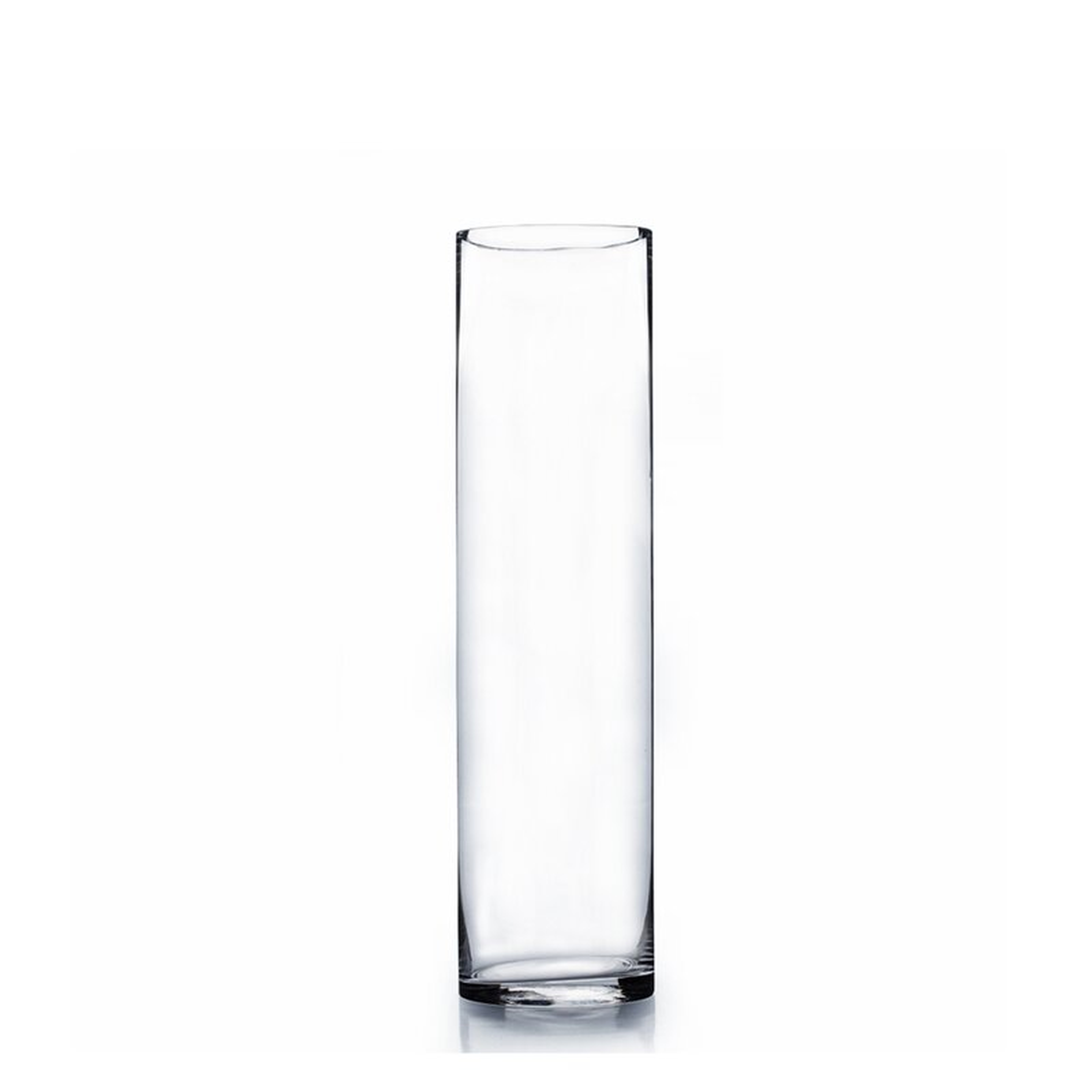 Kierra Clear Indoor / Outdoor Glass Vase - Wayfair