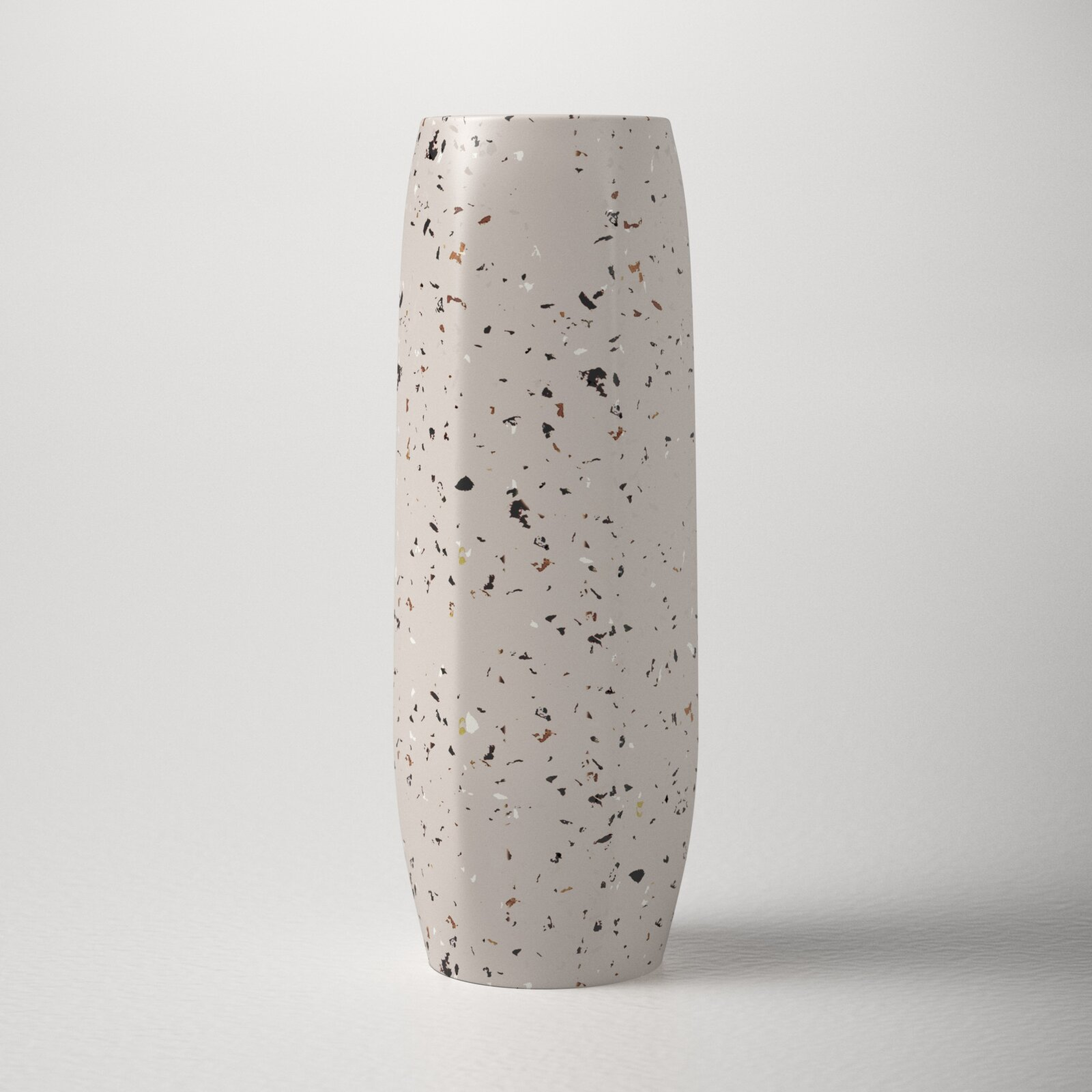Bay White Concrete Table Vase - Wayfair