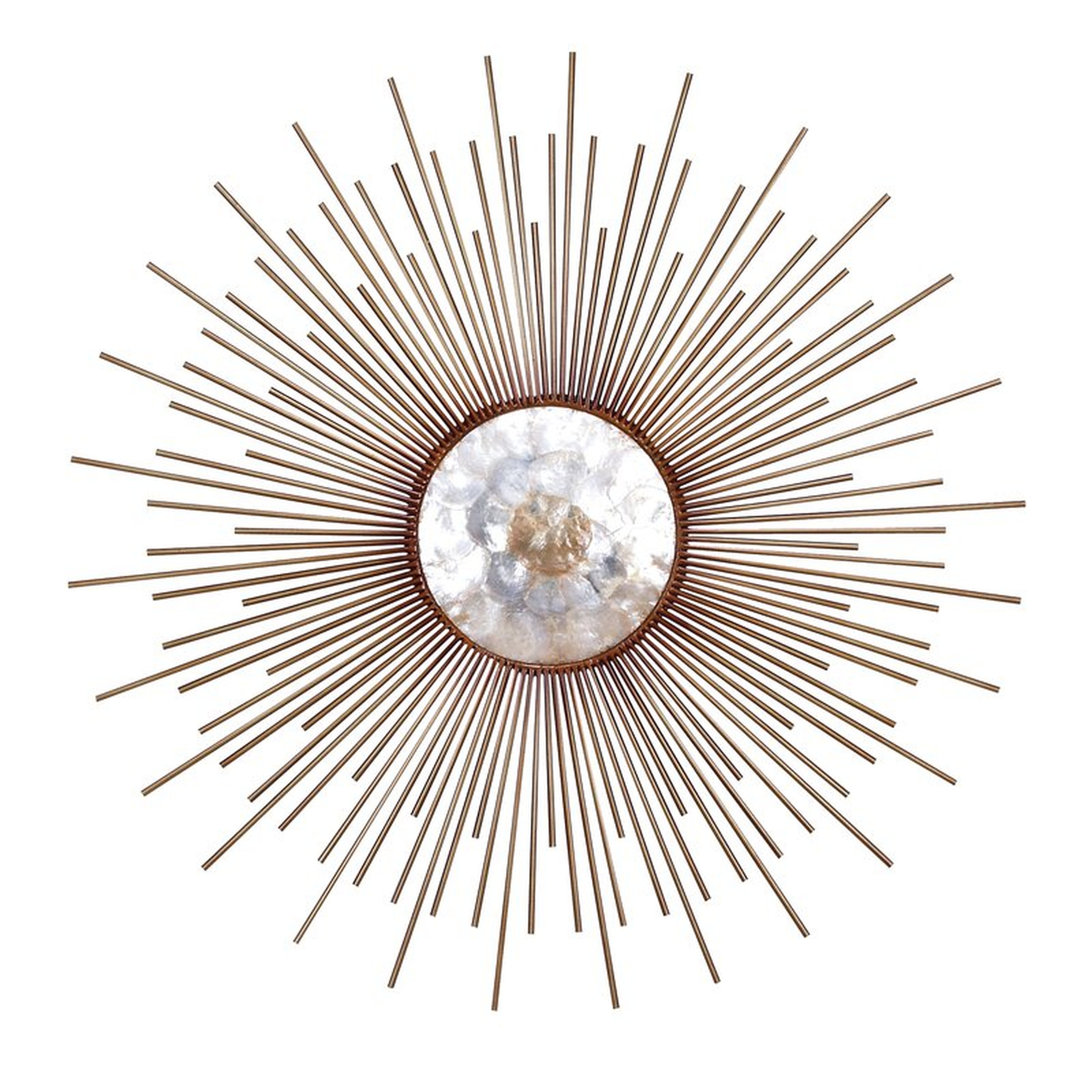 Metal Capiz Wall Decor - Wayfair