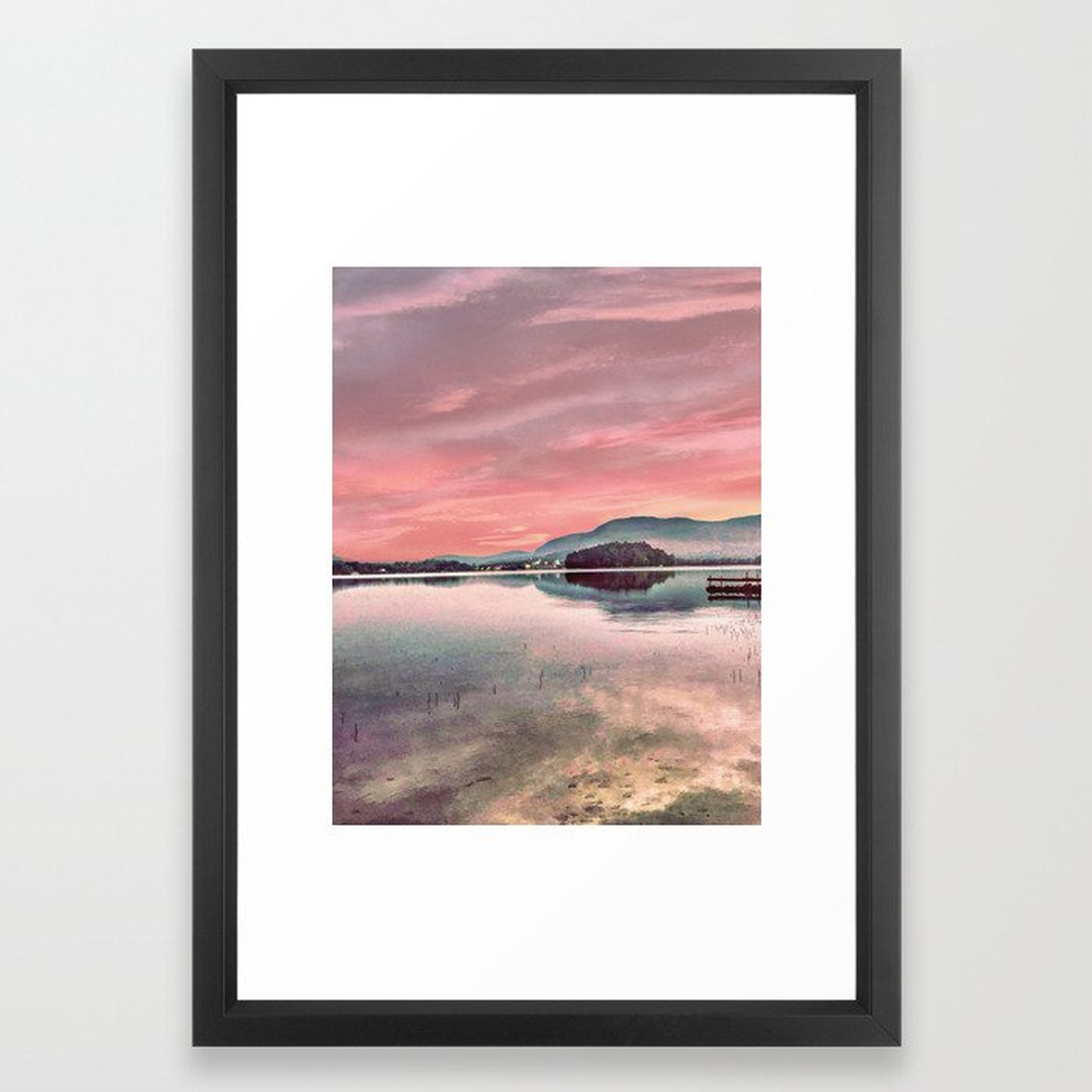 Water Color Framed Art Print by Panache Co - Society6
