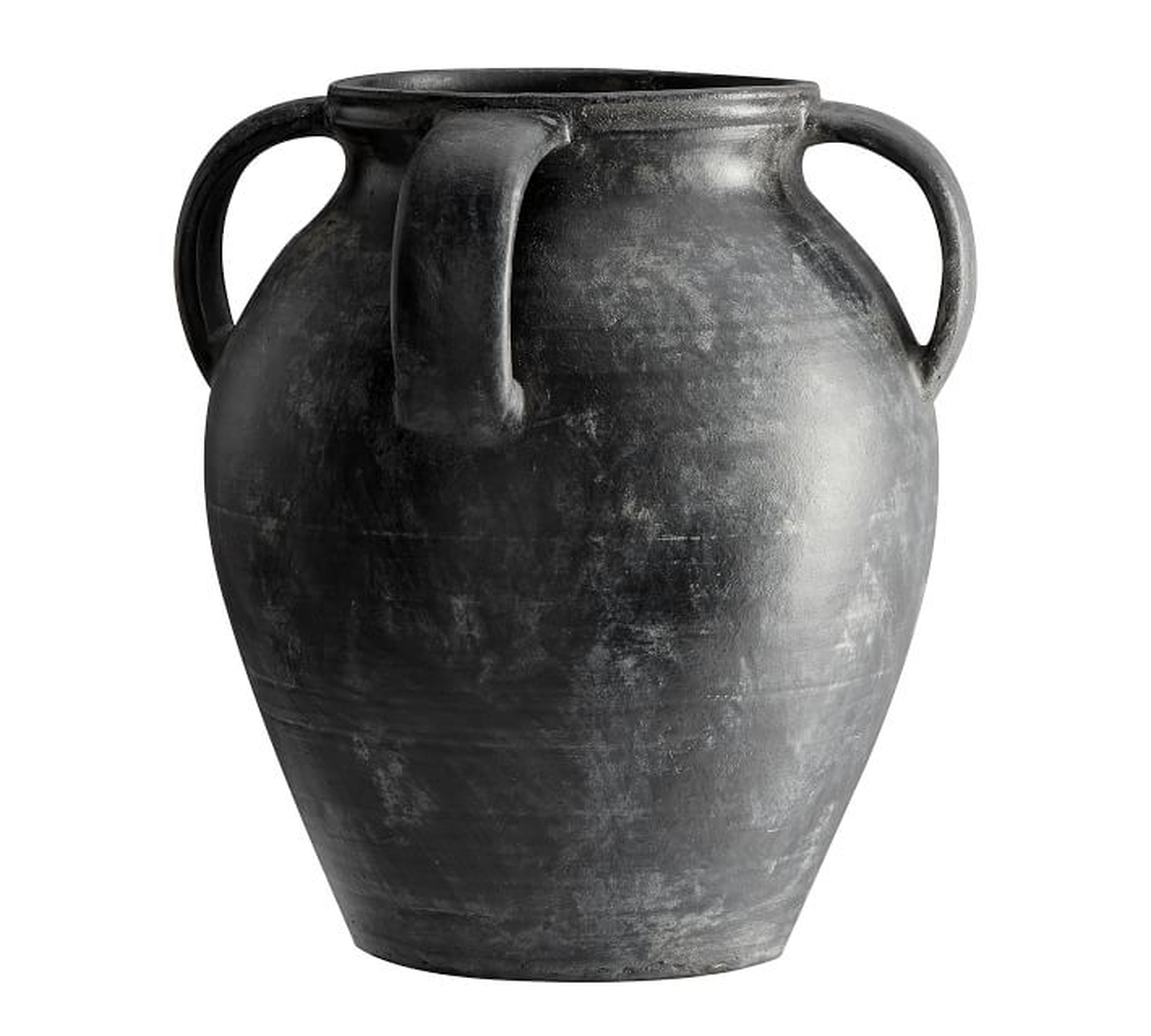 Joshua Vase, Black - Medium - Pottery Barn
