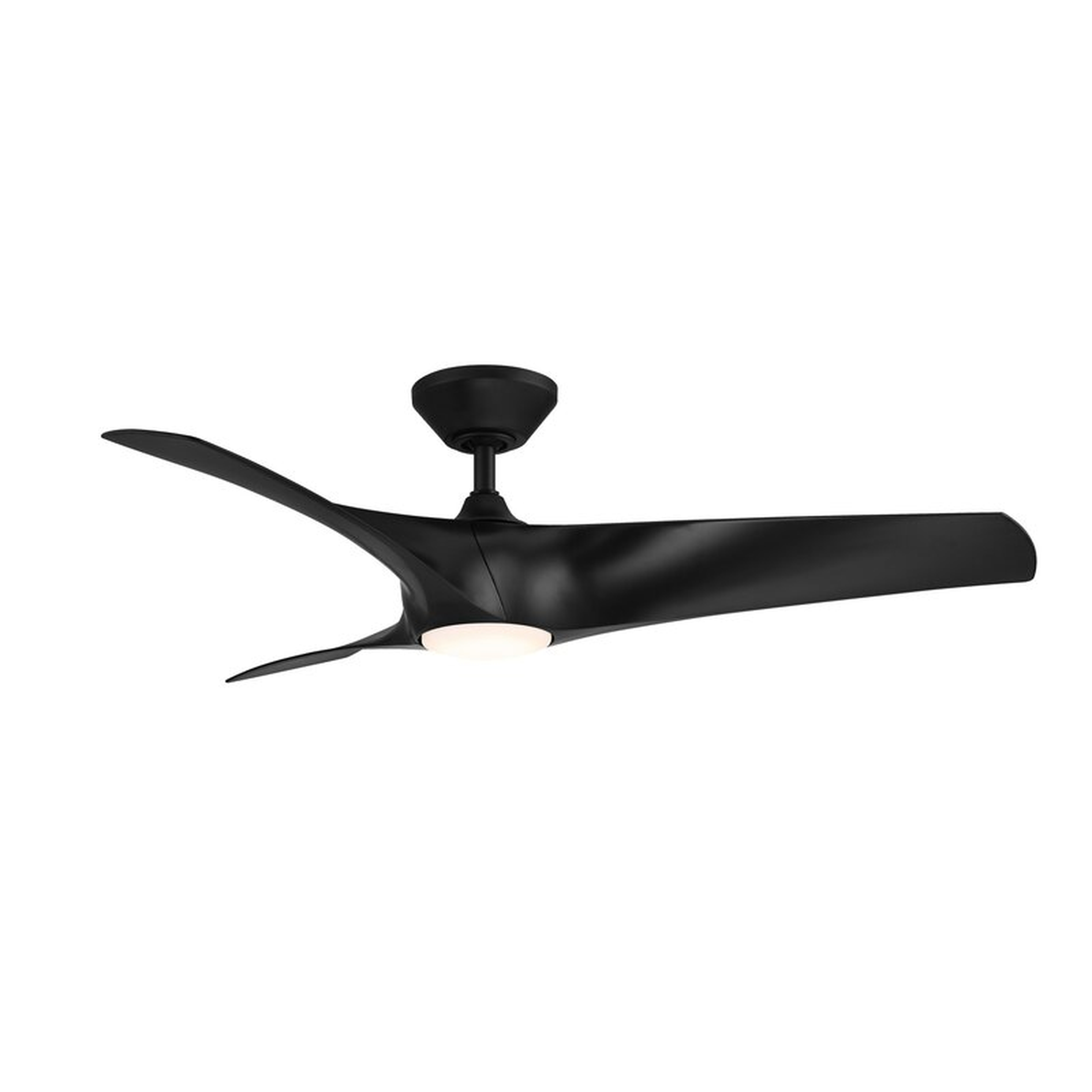 Zephyr 3 - Blade Outdoor Smart Propeller Ceiling Fan with Light Kit Included - Perigold