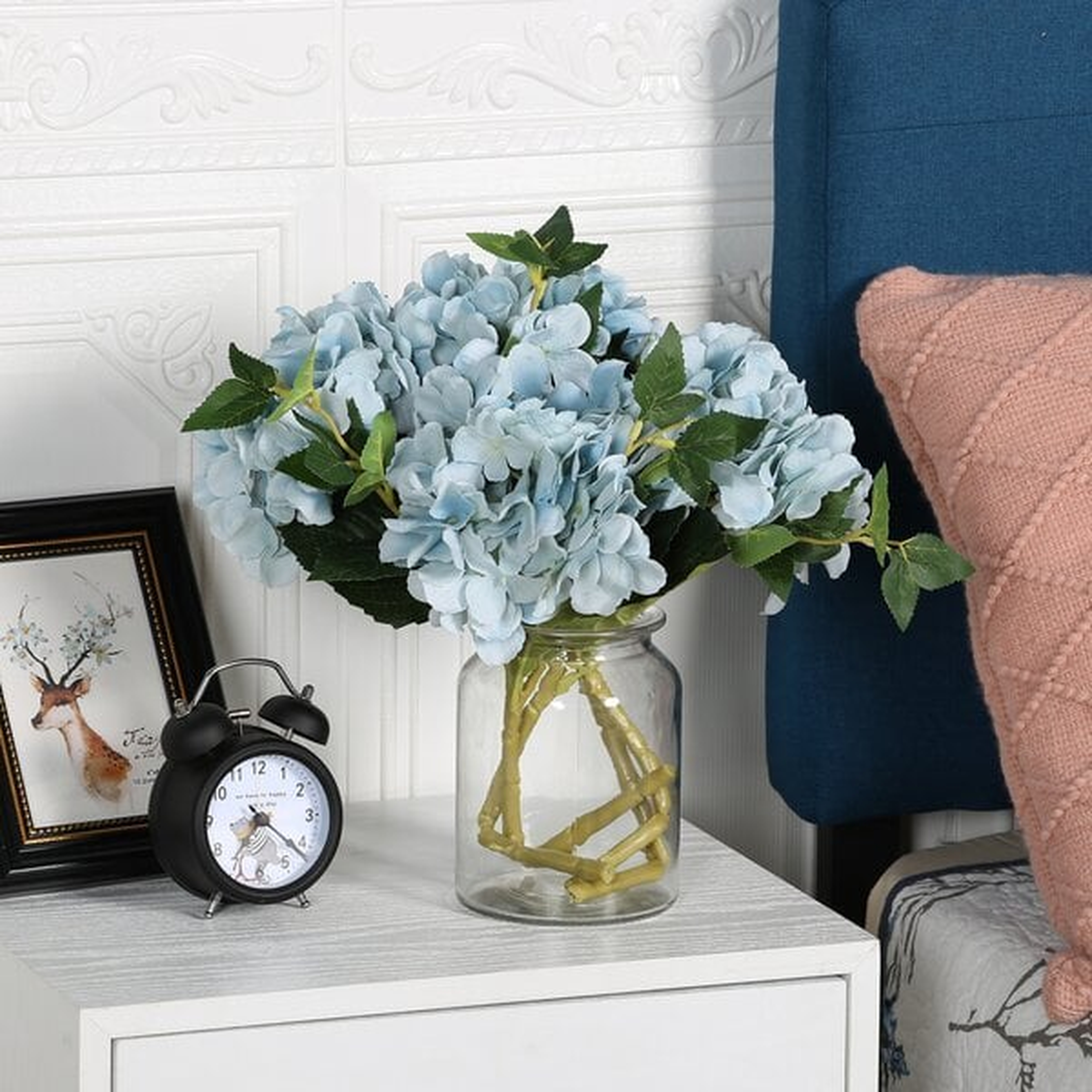Hydrangea Centerpiece in Vase - Wayfair